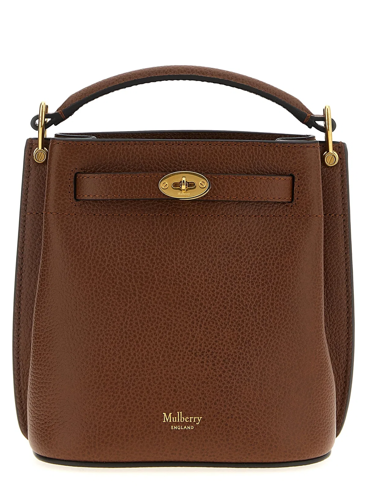 Mulberry 'islington' Mini Bucket Bag In Brown