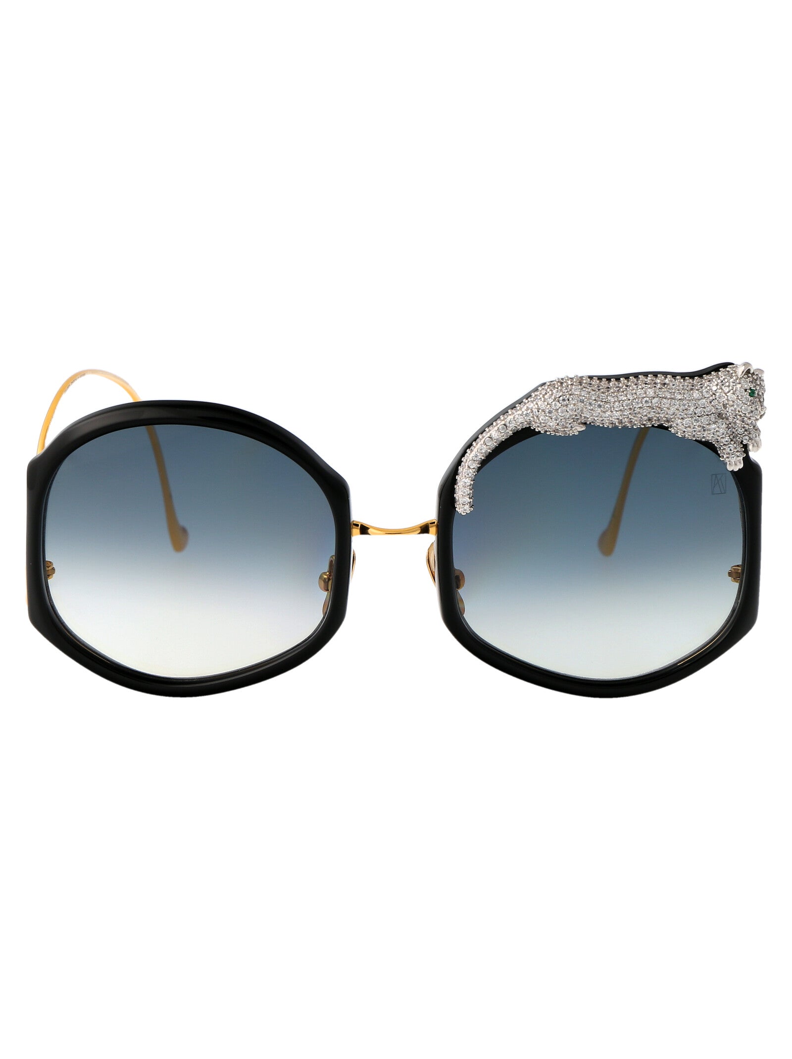 Ice Crystal Acetate Sunglasses