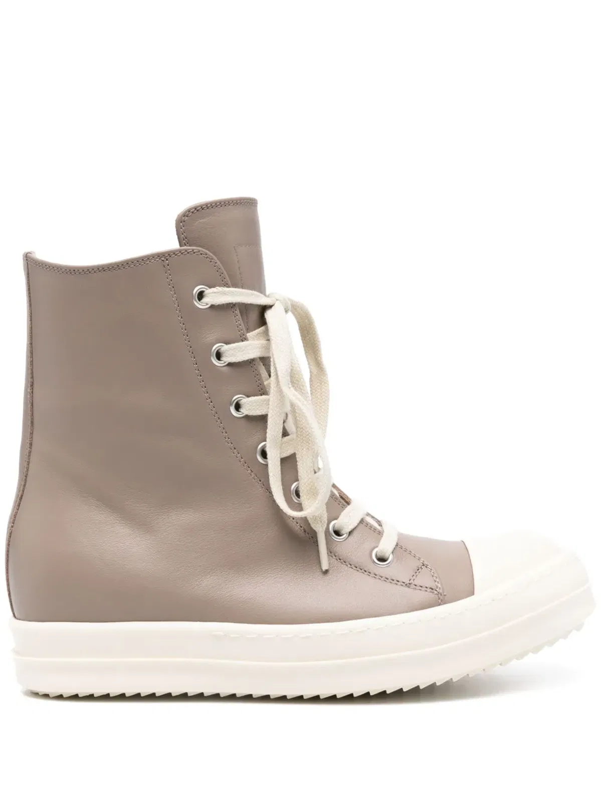 Rick Owens Sneakers In Flesh/Milk Calfskin
