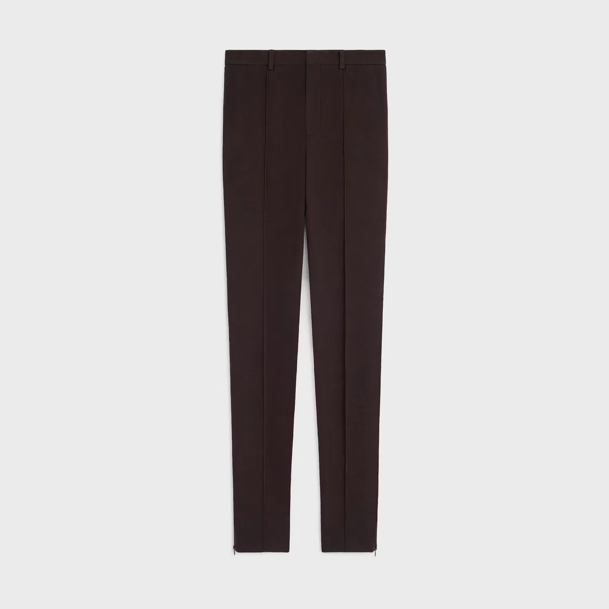 Dark Brown Wool Pants