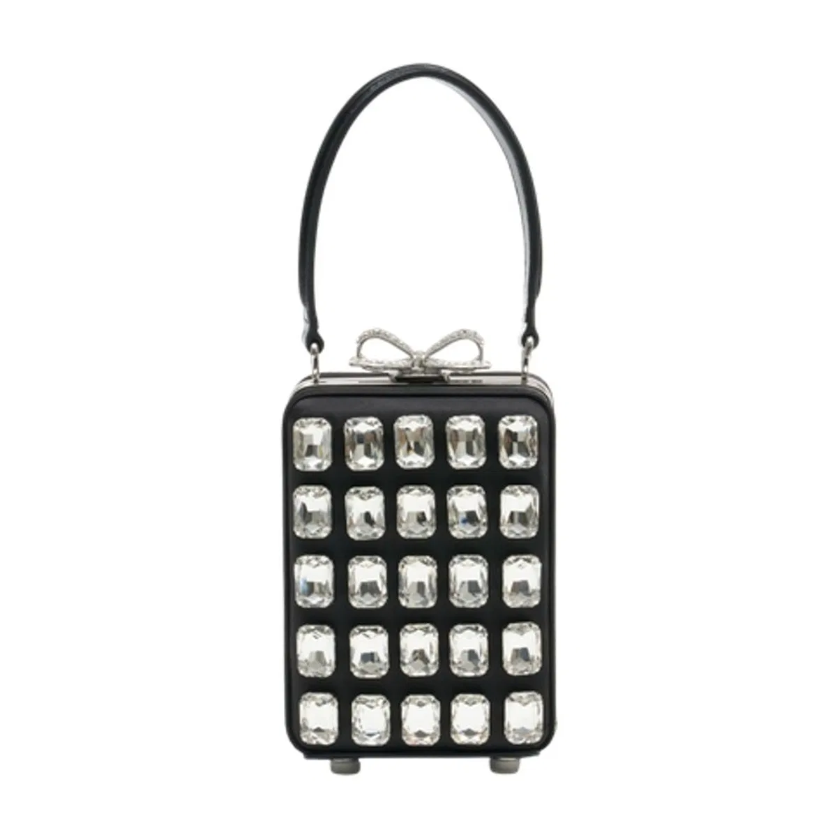 Self-portrait Micro Bag - - Silk - Black
