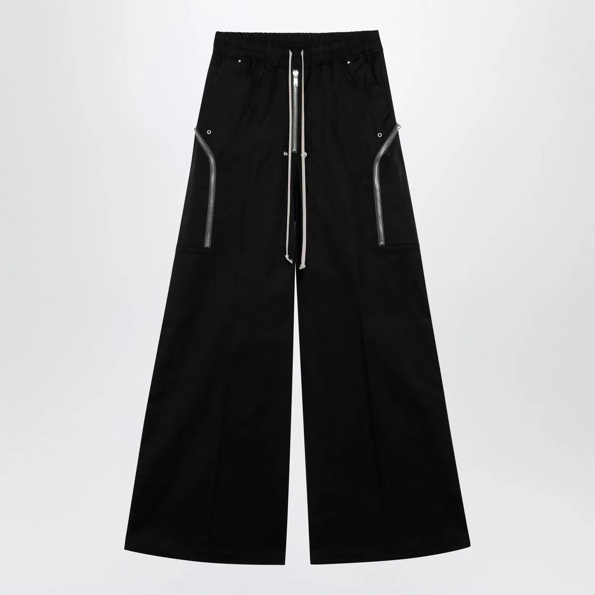 Black Cotton Trousers