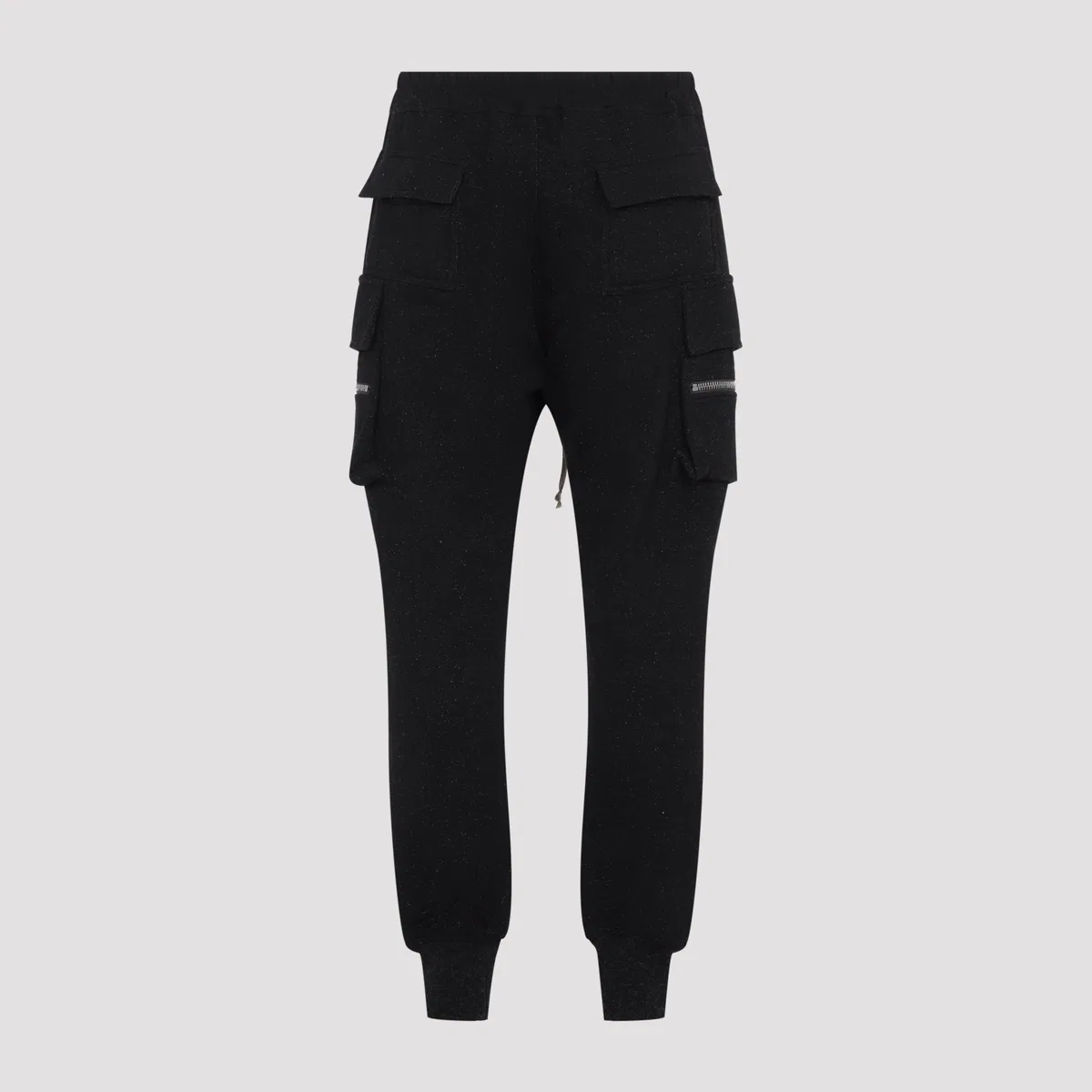 Rick Owens Mastodon Drawstring Cargo Pants In Blue
