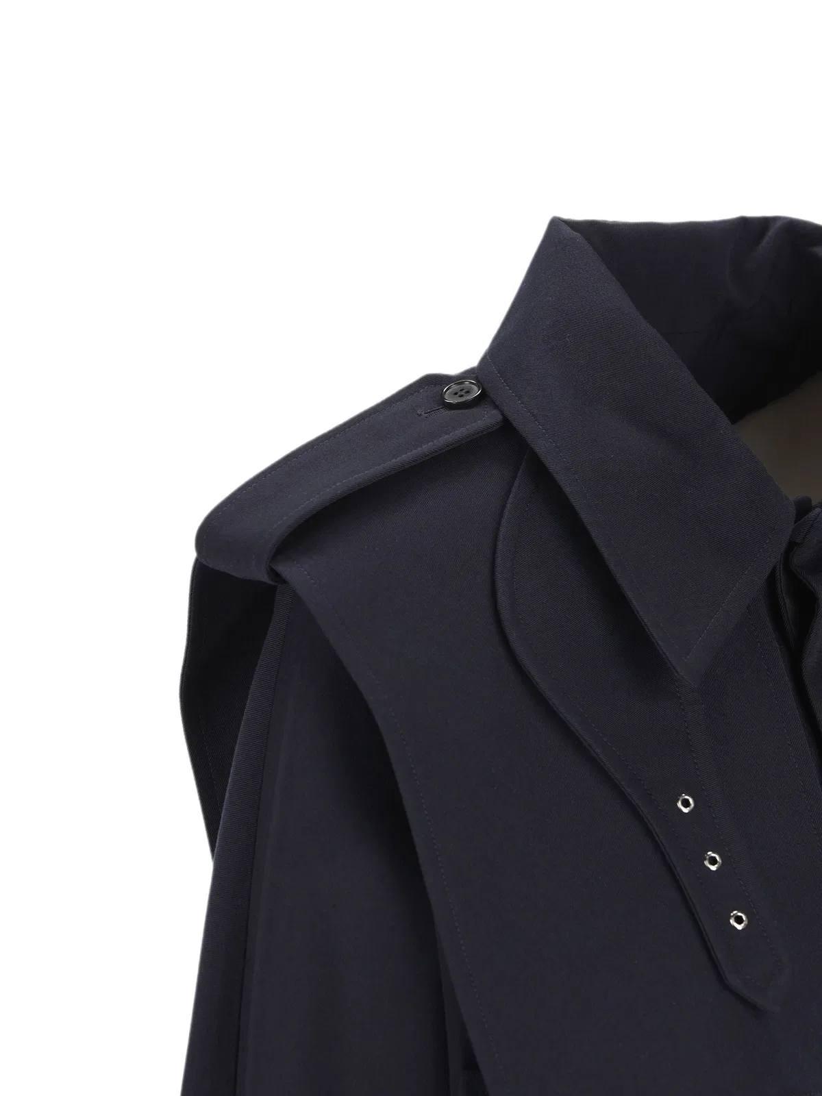 Celine Epaulette-detail Storm-flap Jacket In Multi