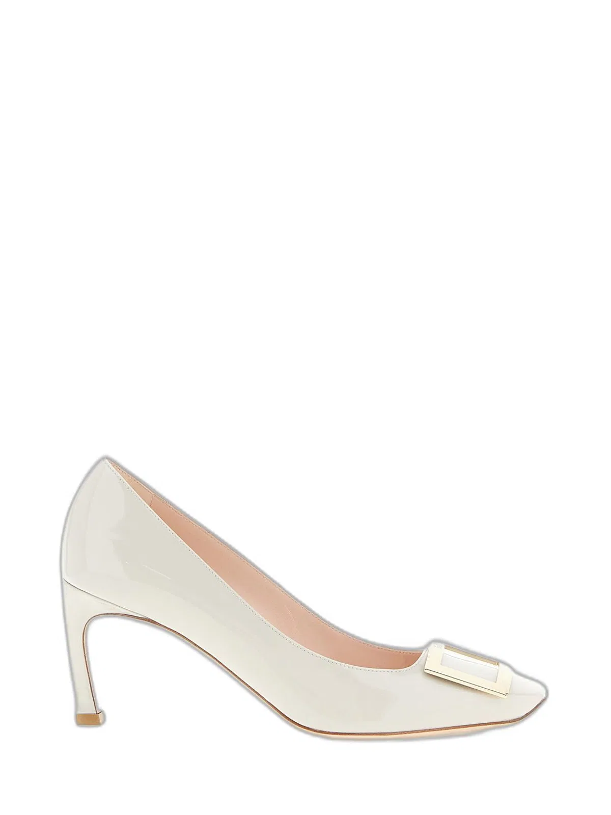 Roger Vivier Ghiaccio Medio Belle Trompette Calf Leather Pumps