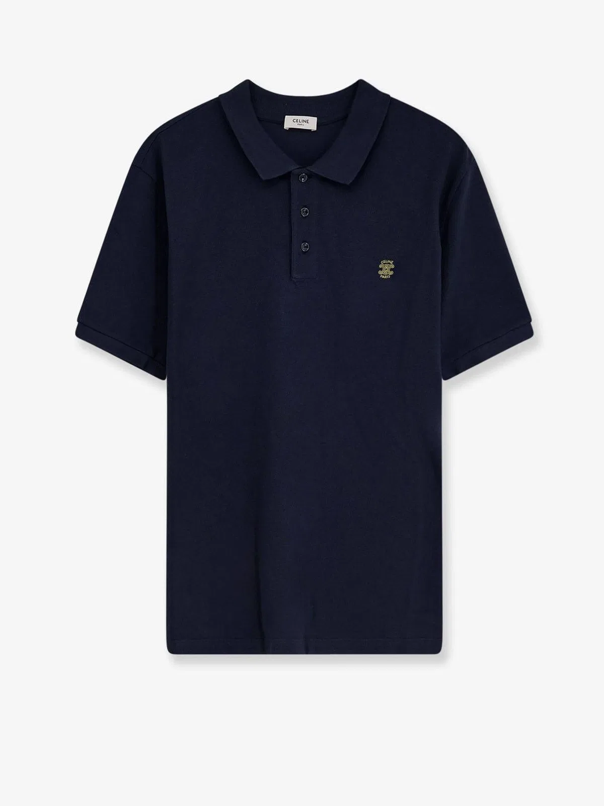 Triomphe-Embroidery Short-Sleeve Polo Shirt