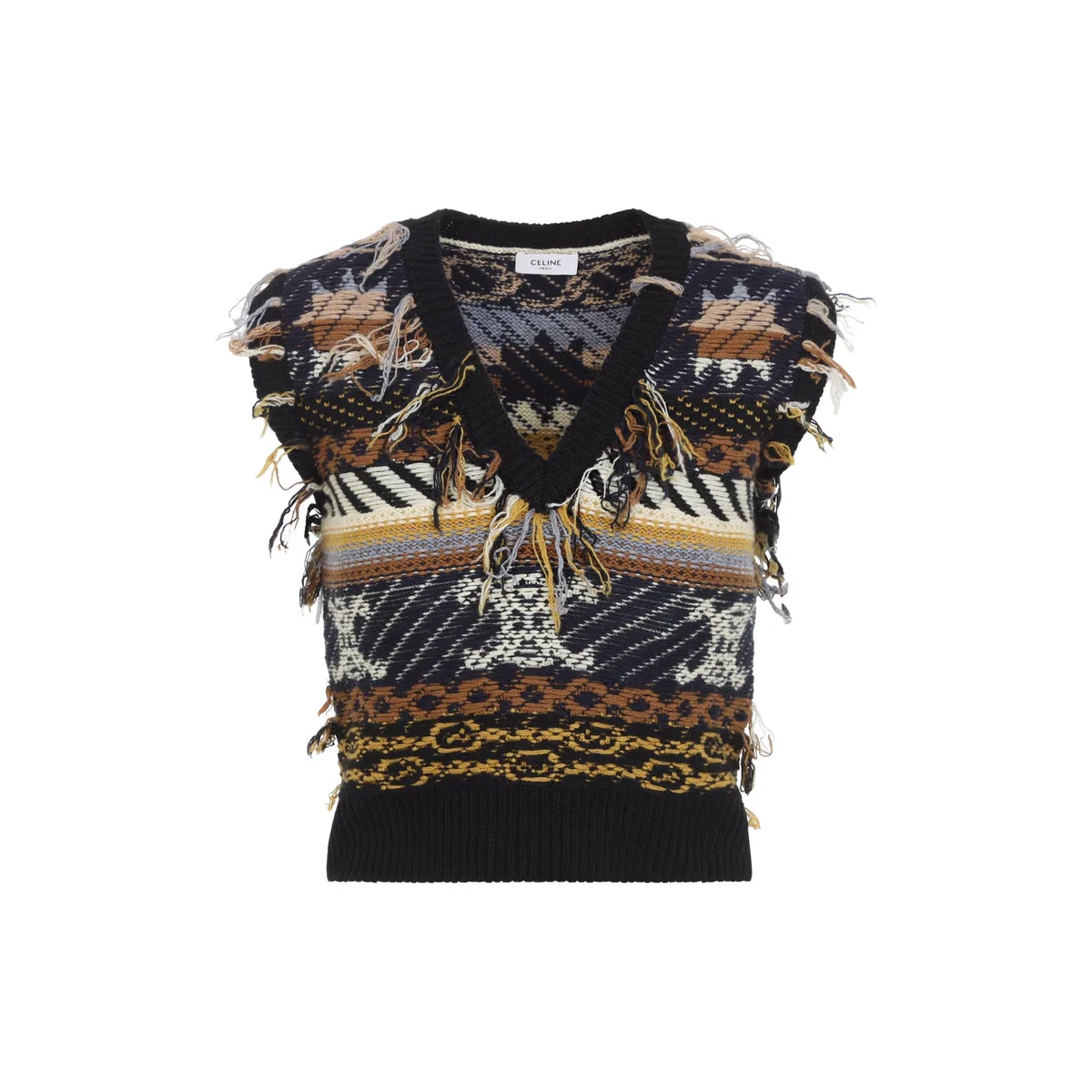 Brown Cashmere Top