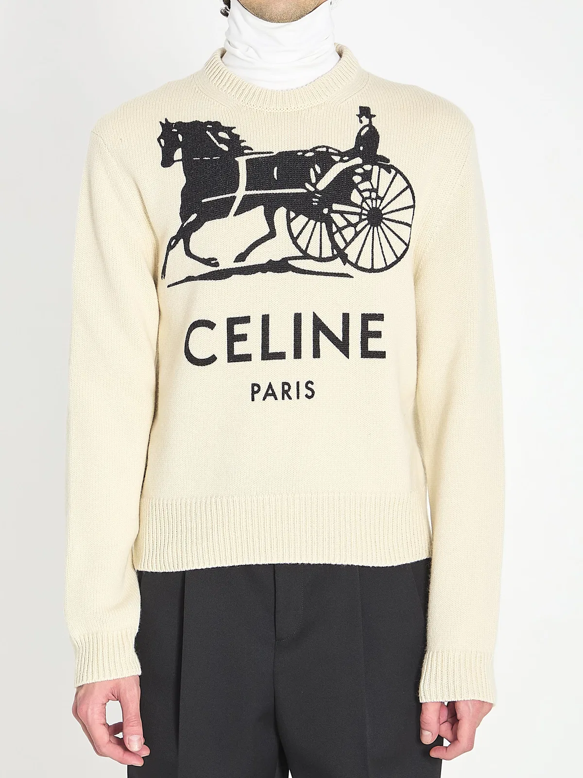 White Cashmere Pullover