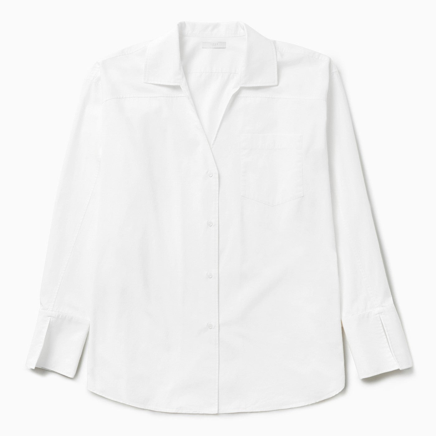 Shirt L/S Dress White