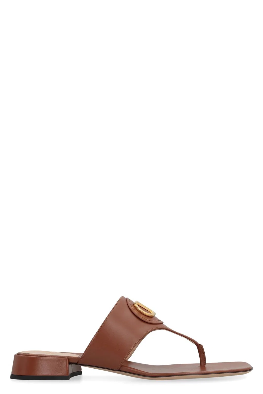 Valentino Valentino Garavani - Vlogo Signature Leather Slides