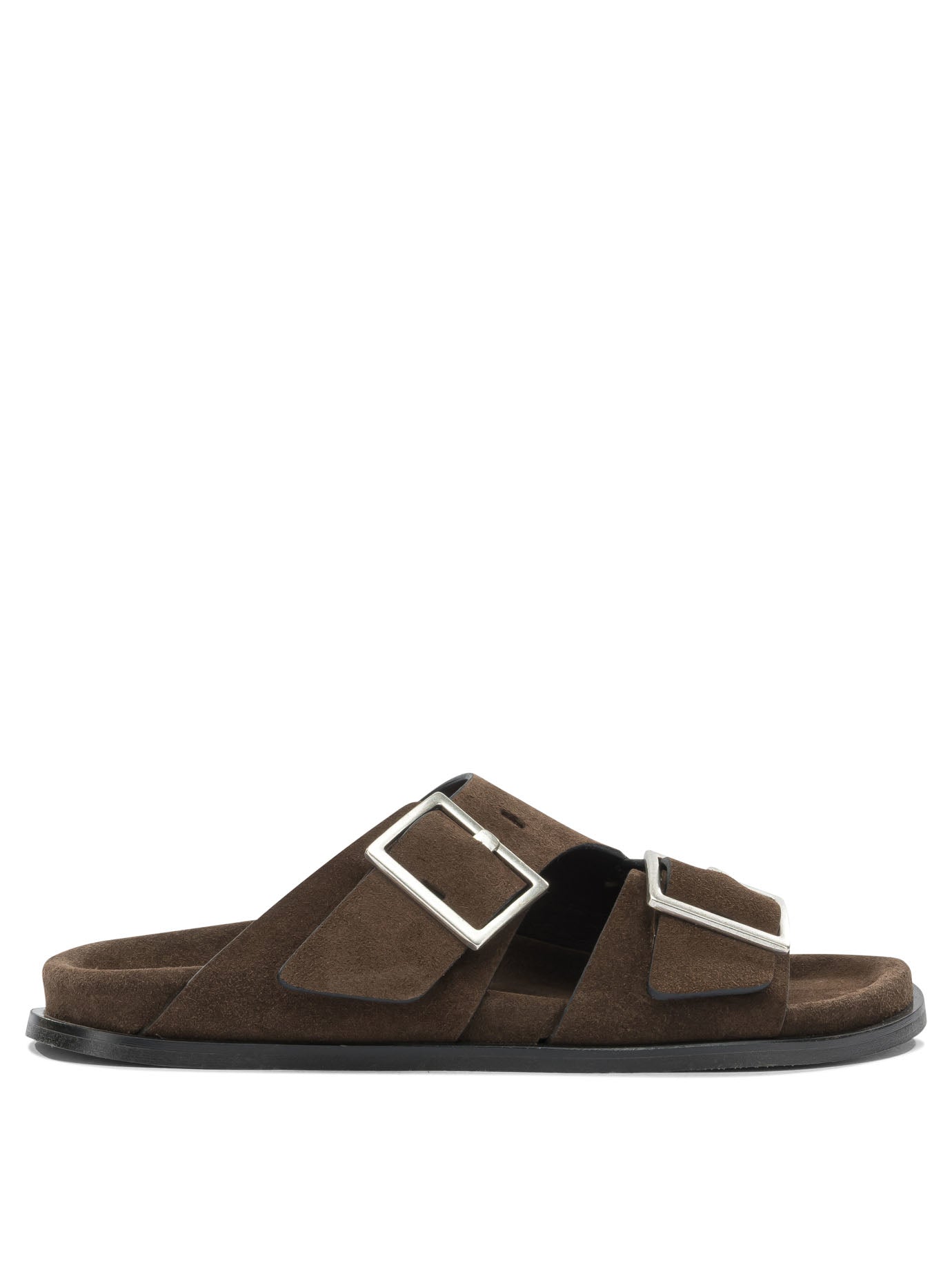 Brown Suede Sandals