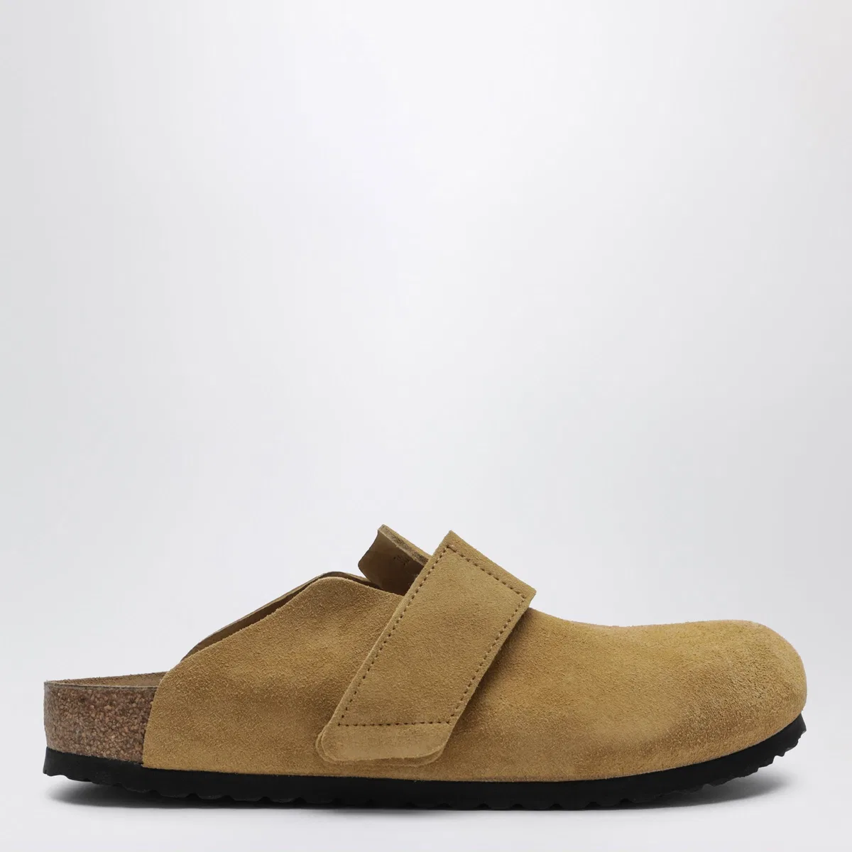 Loma Suede Leather Clogs