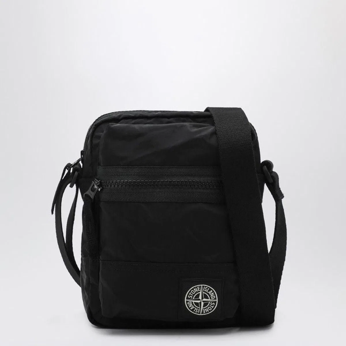 Black Nylon Metal Bag