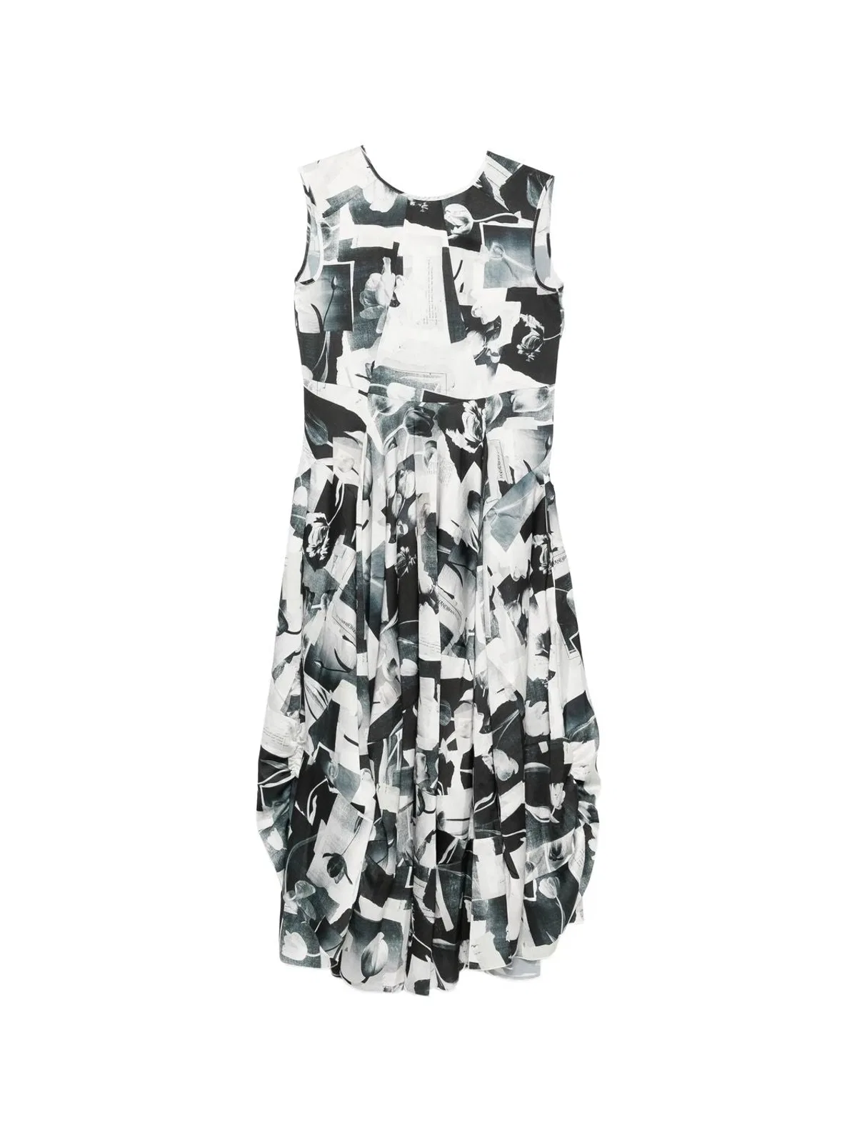 Sparky Print Midi Dress