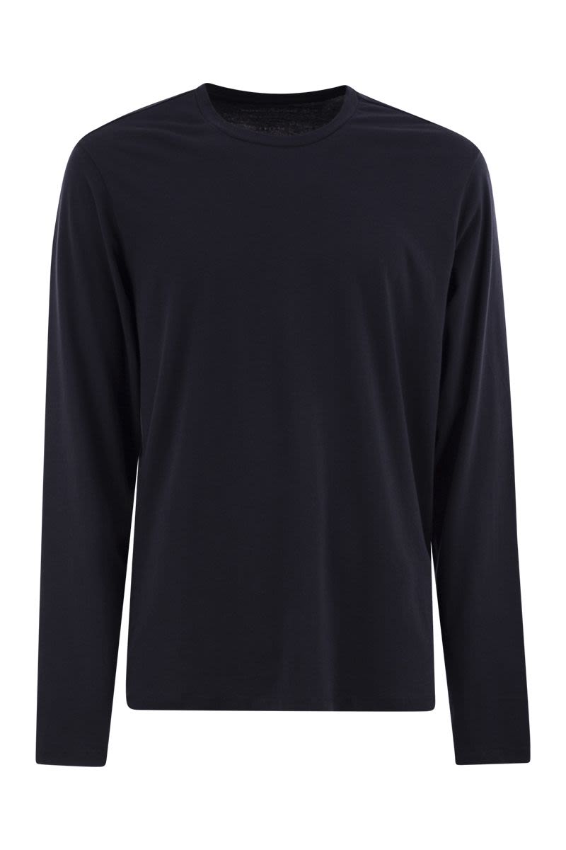 Long-Sleeved Crew-Neck T-Shirt