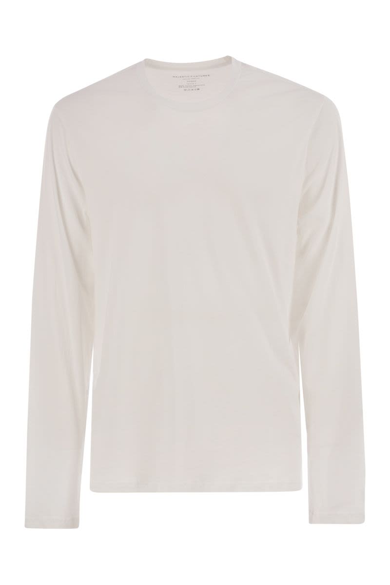 Long-Sleeved Crew-Neck T-Shirt
