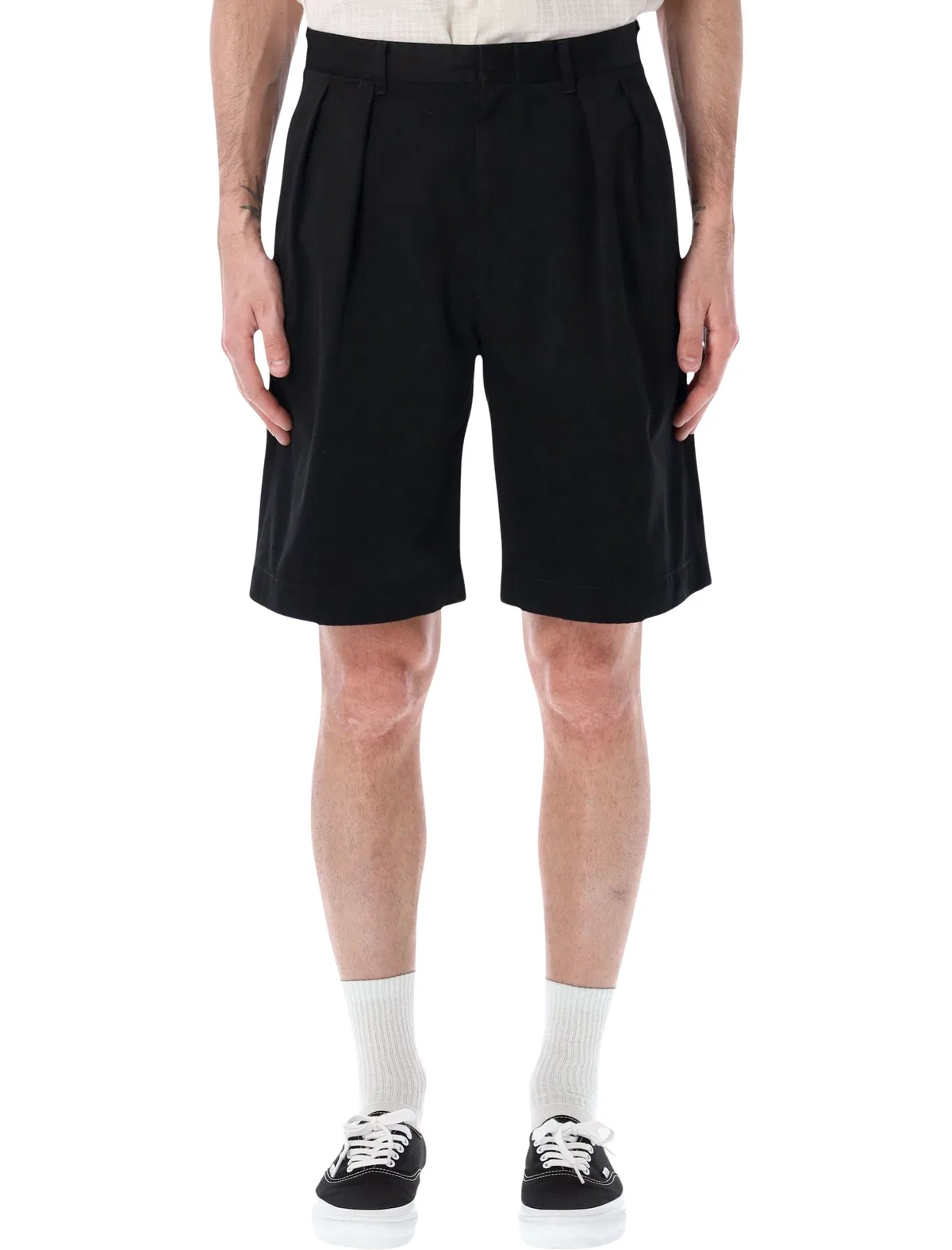 Pleated Shorts