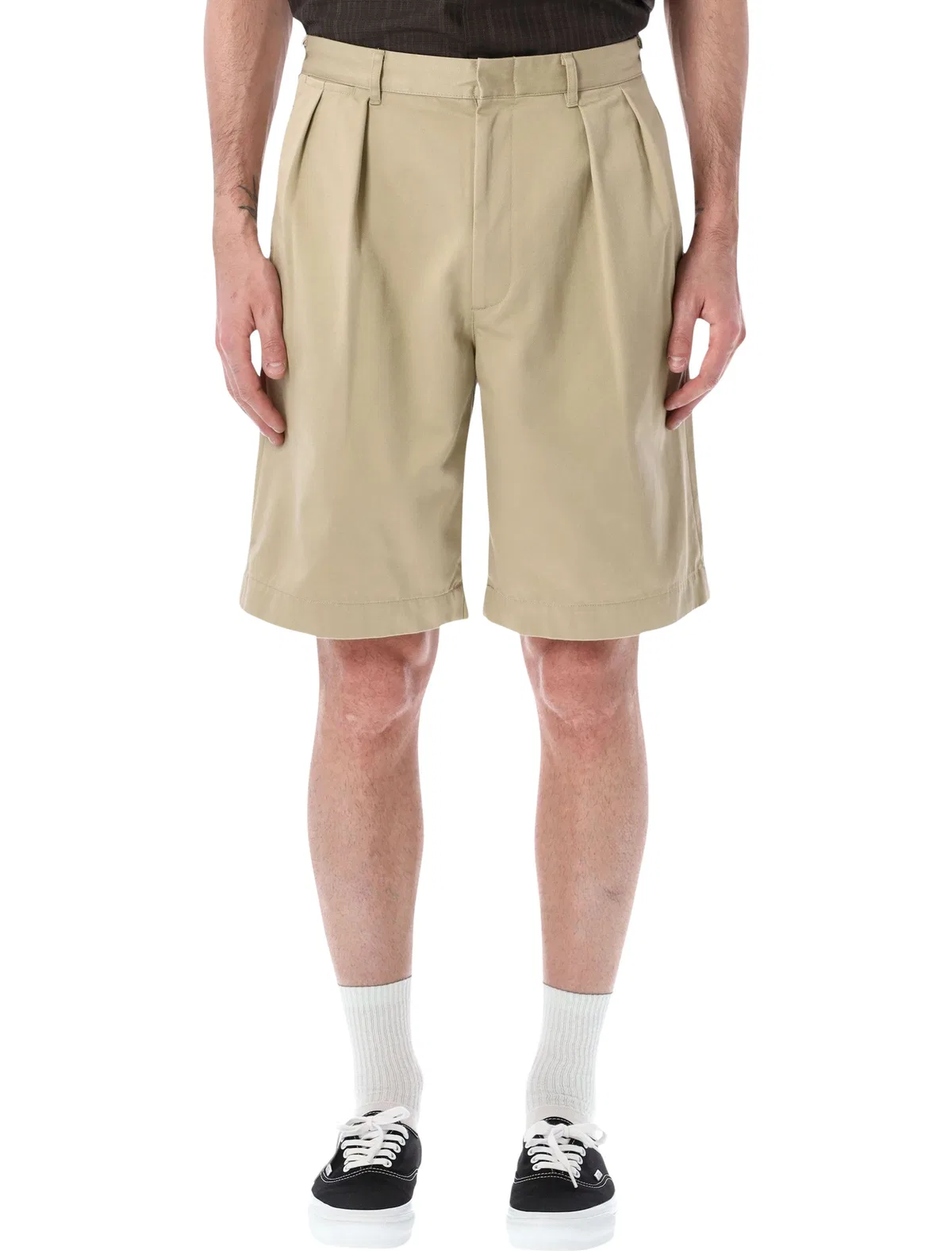 Pleated Shorts