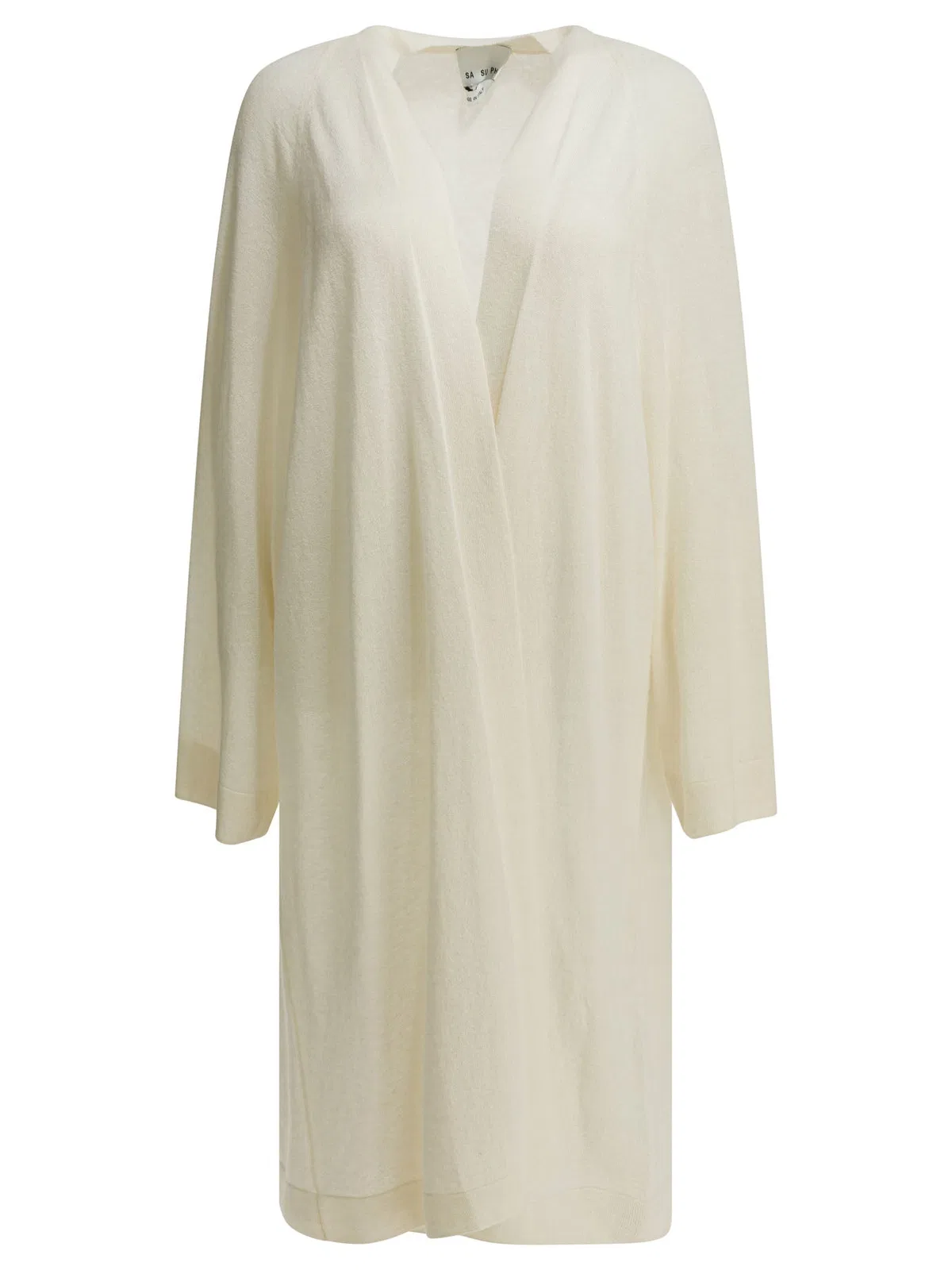 Silk Blend Long Cardigan