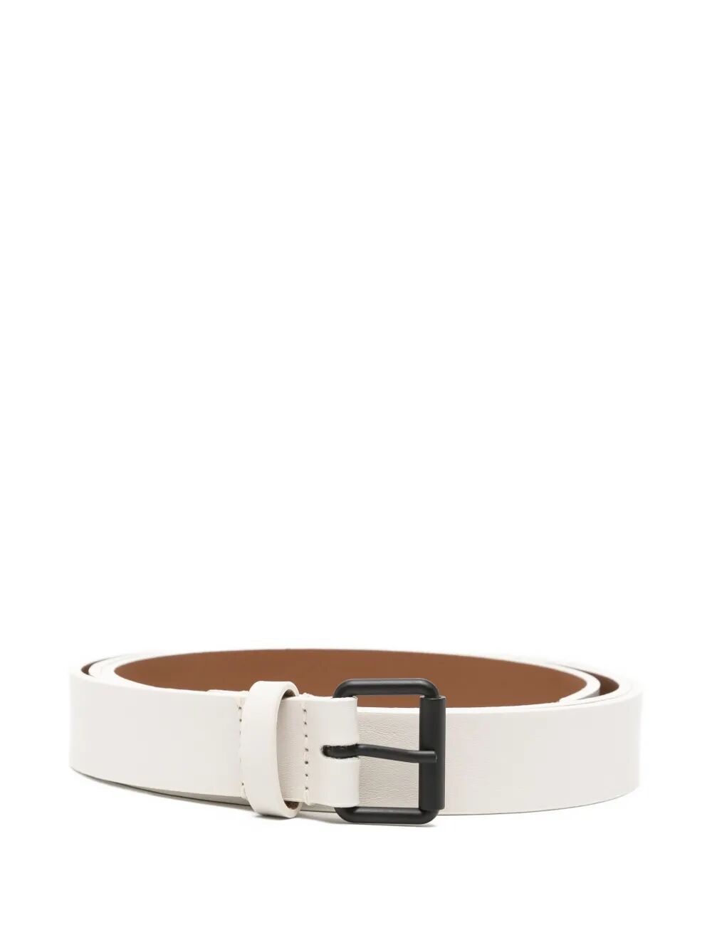 "Varnia" Leather Wide Belt Mm 25