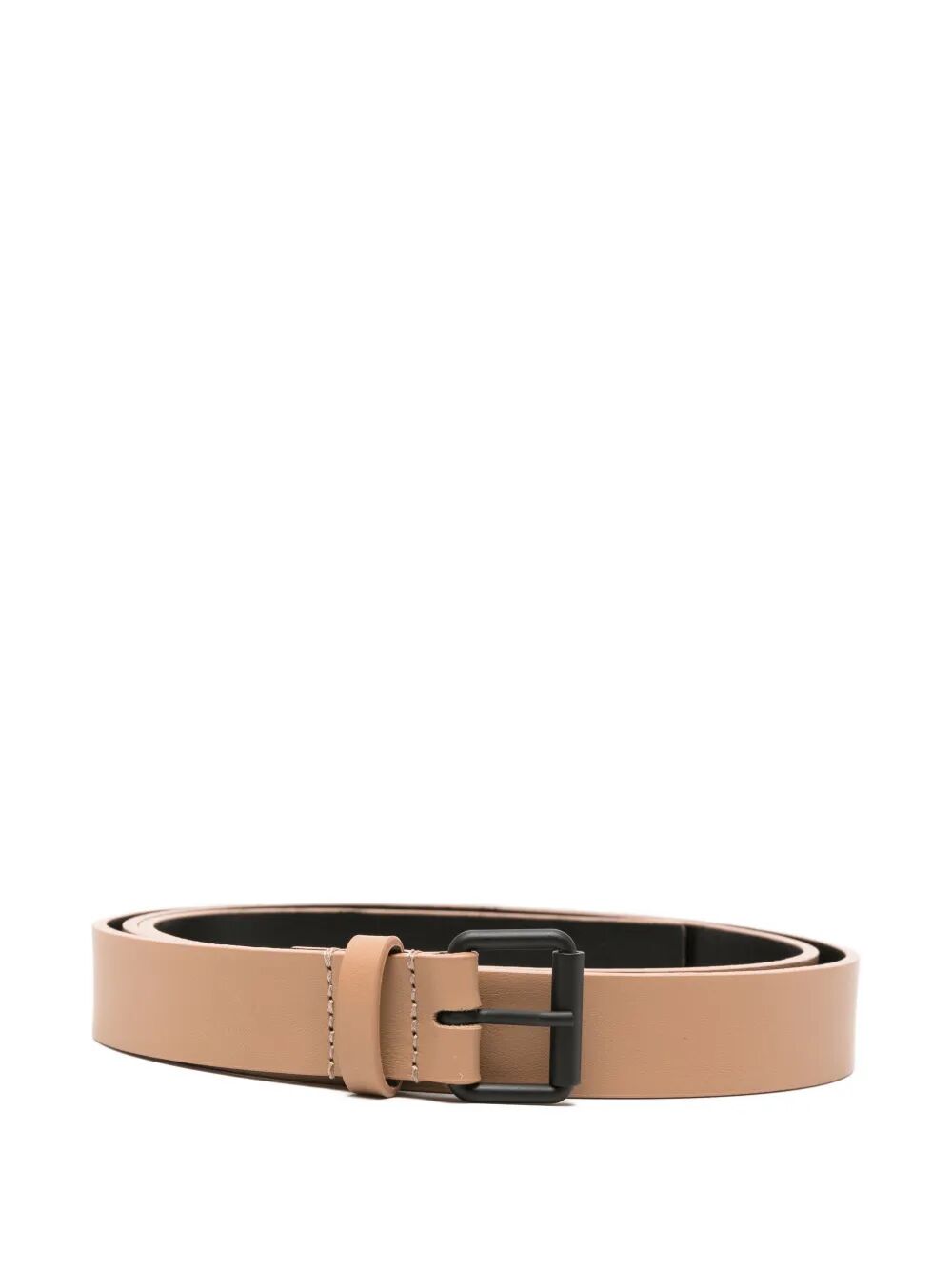 "Varnia" Leather Wide Belt Mm 25