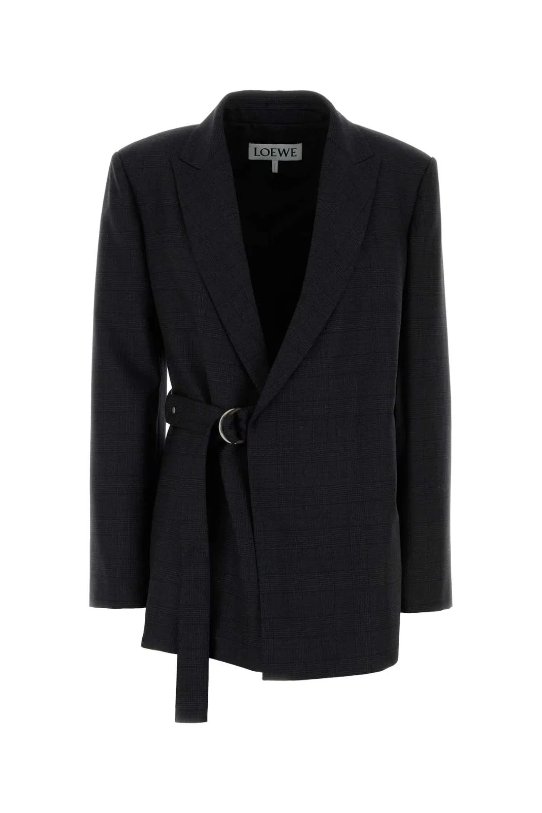 Embroidered Wool Blazer