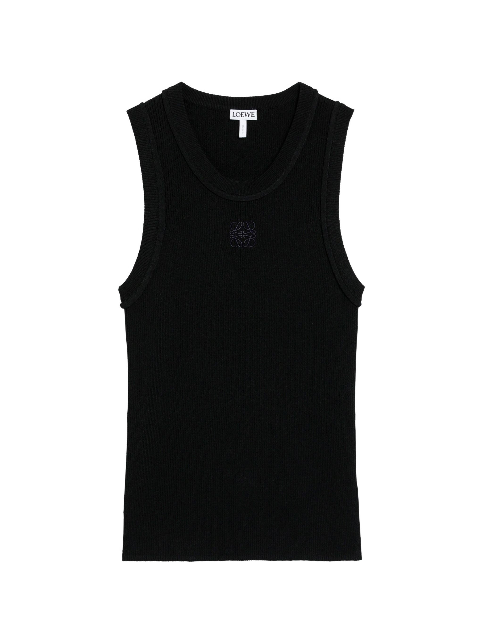 Anagram Tank Top - Black - S