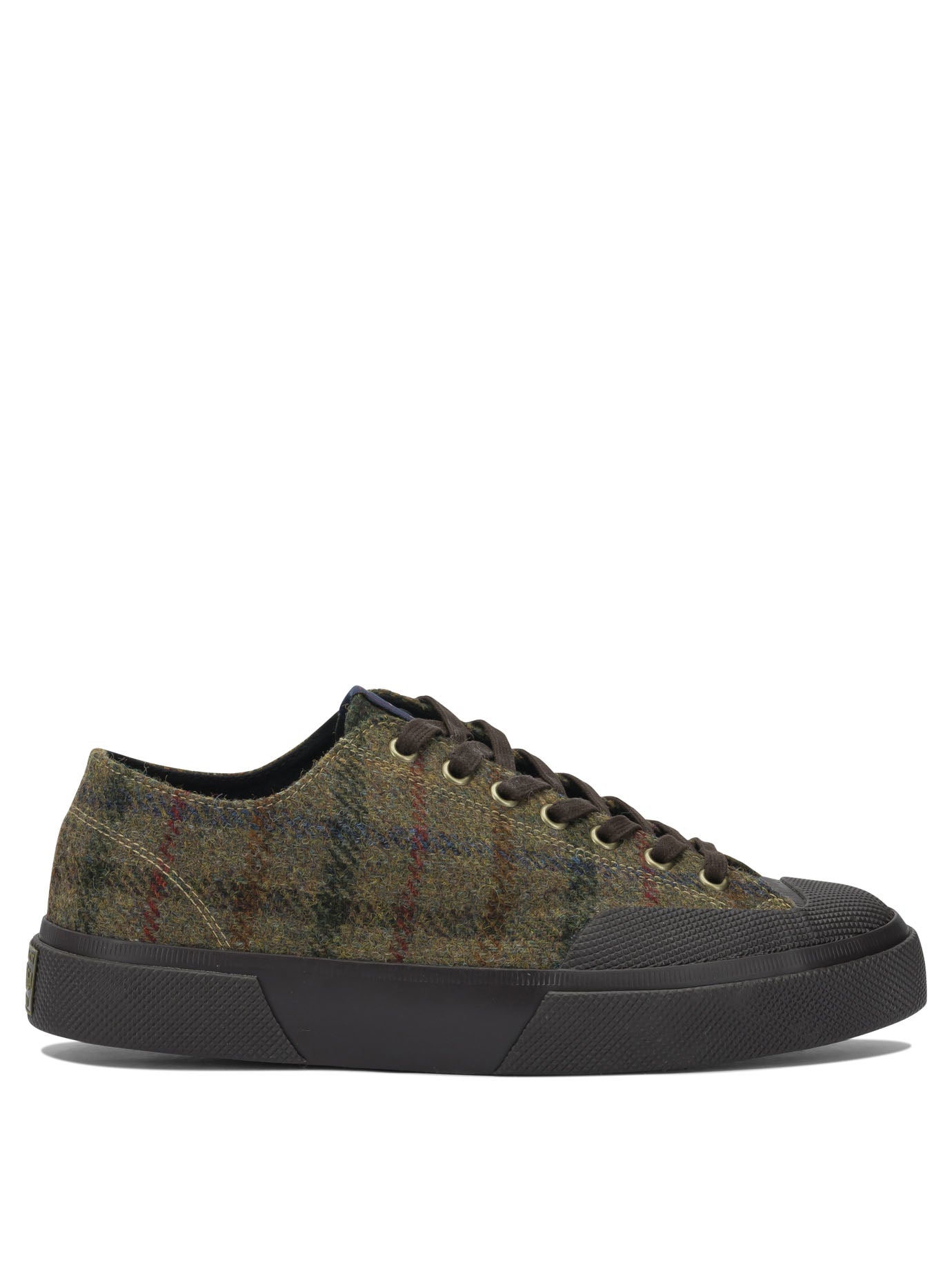 Green Wool Sneakers