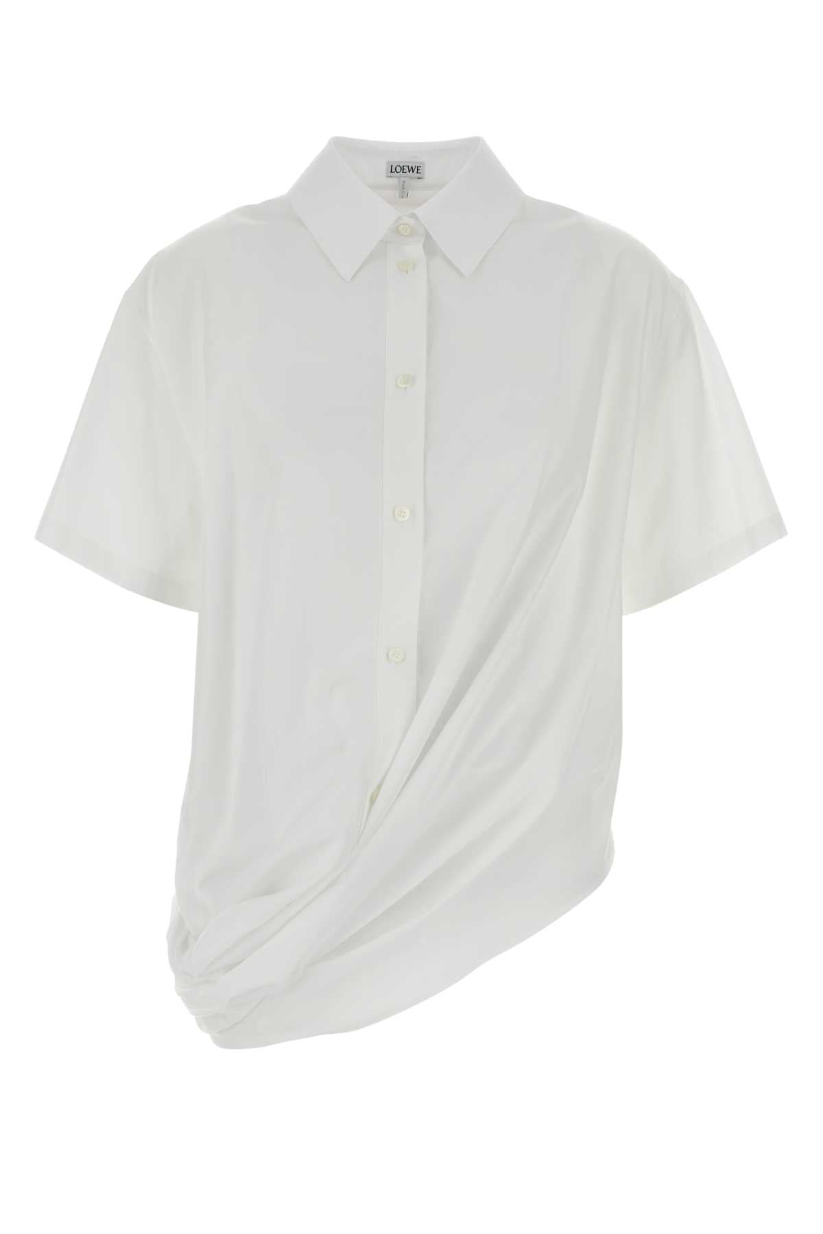 White Poplin Shirt