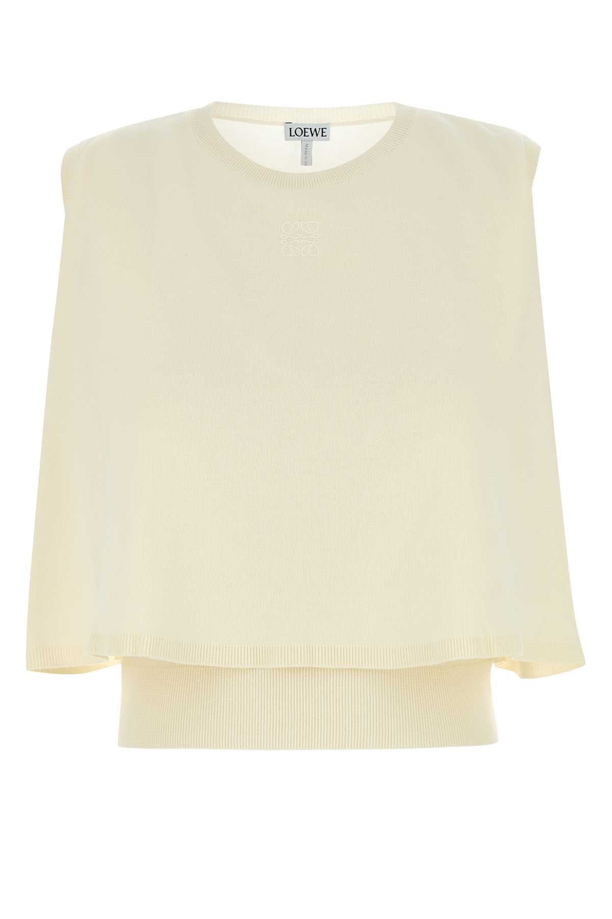 Ivory Wool Vest