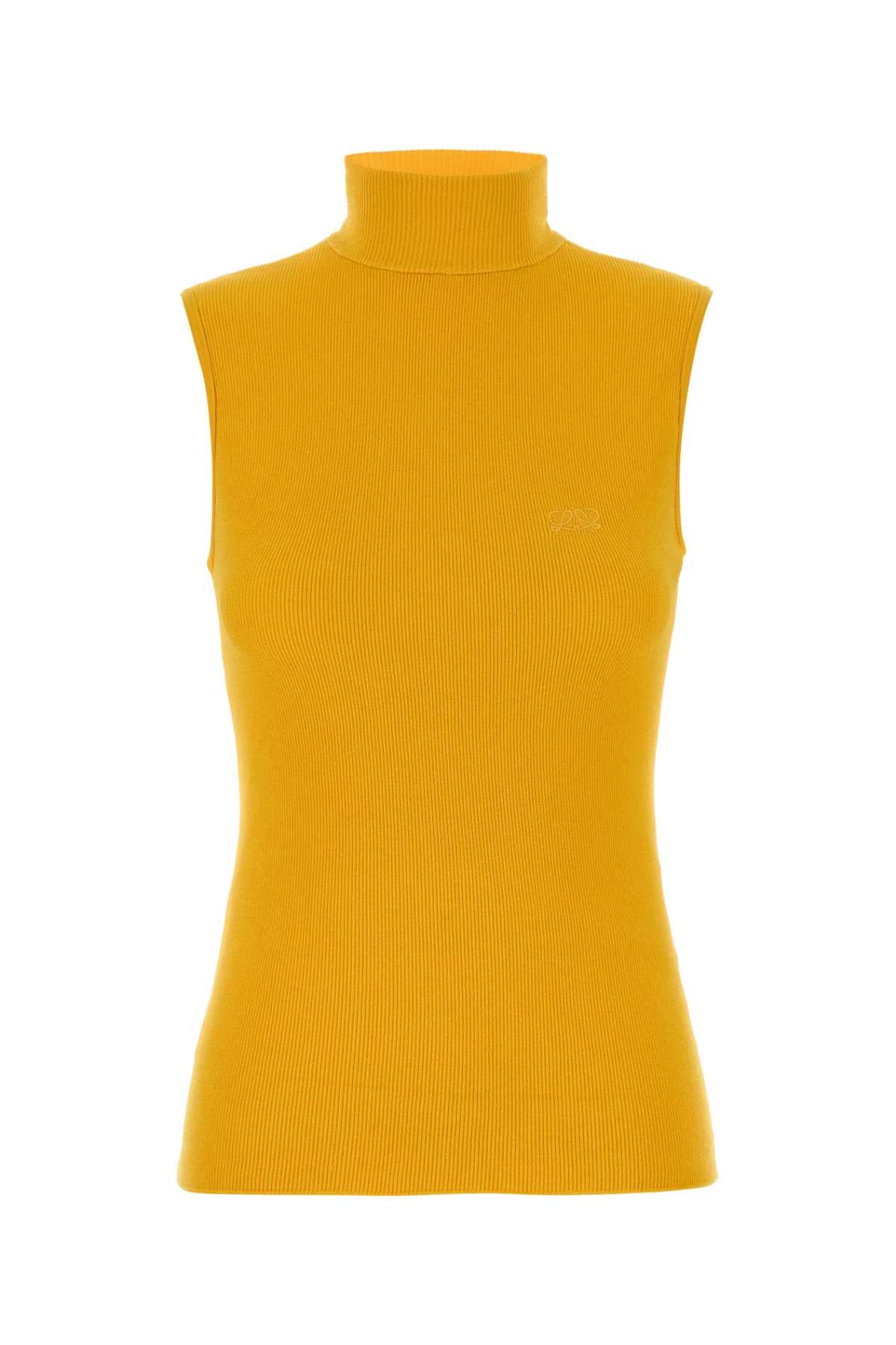 Yellow Knit Top