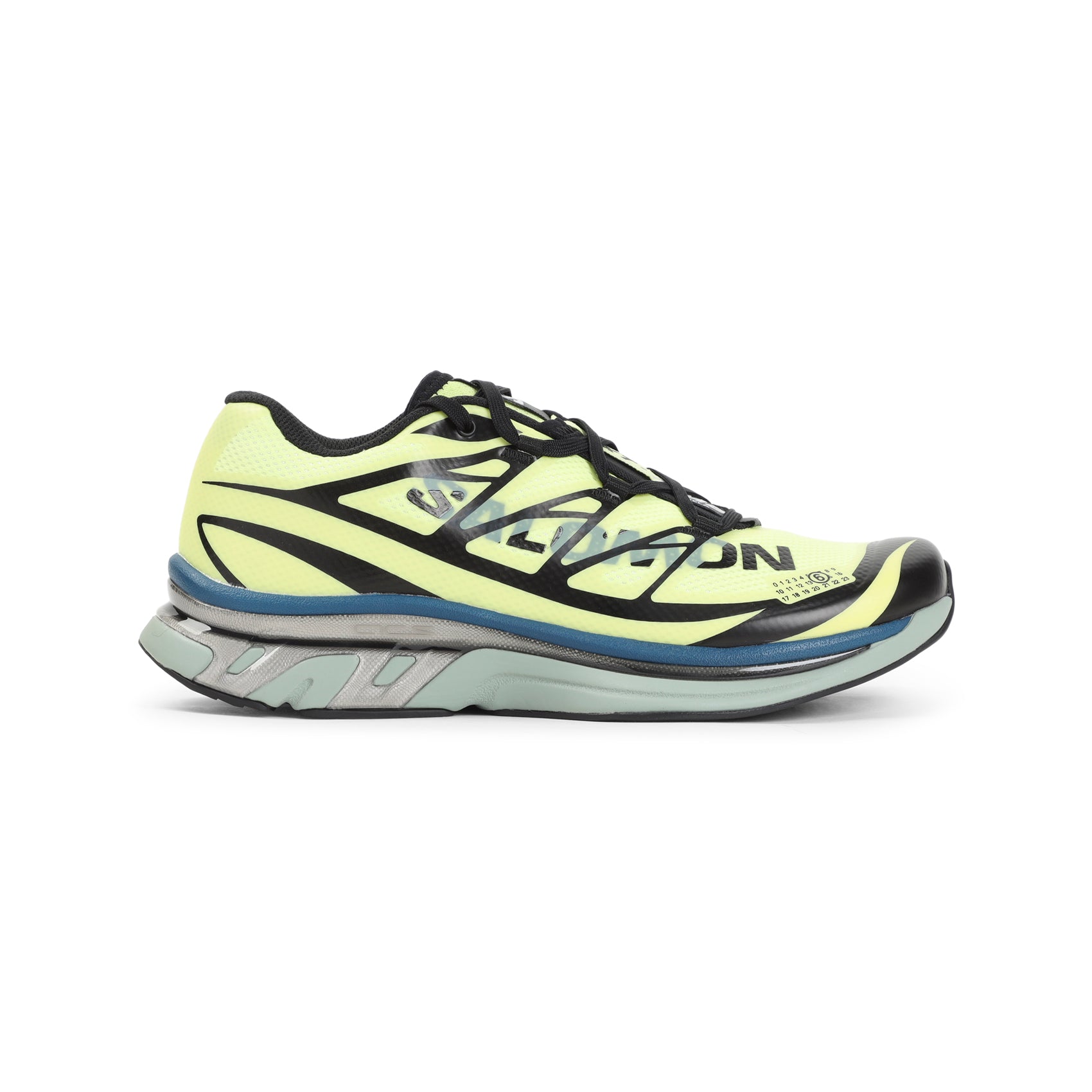 Lime, Black And Green Xt Polyester Sneakers