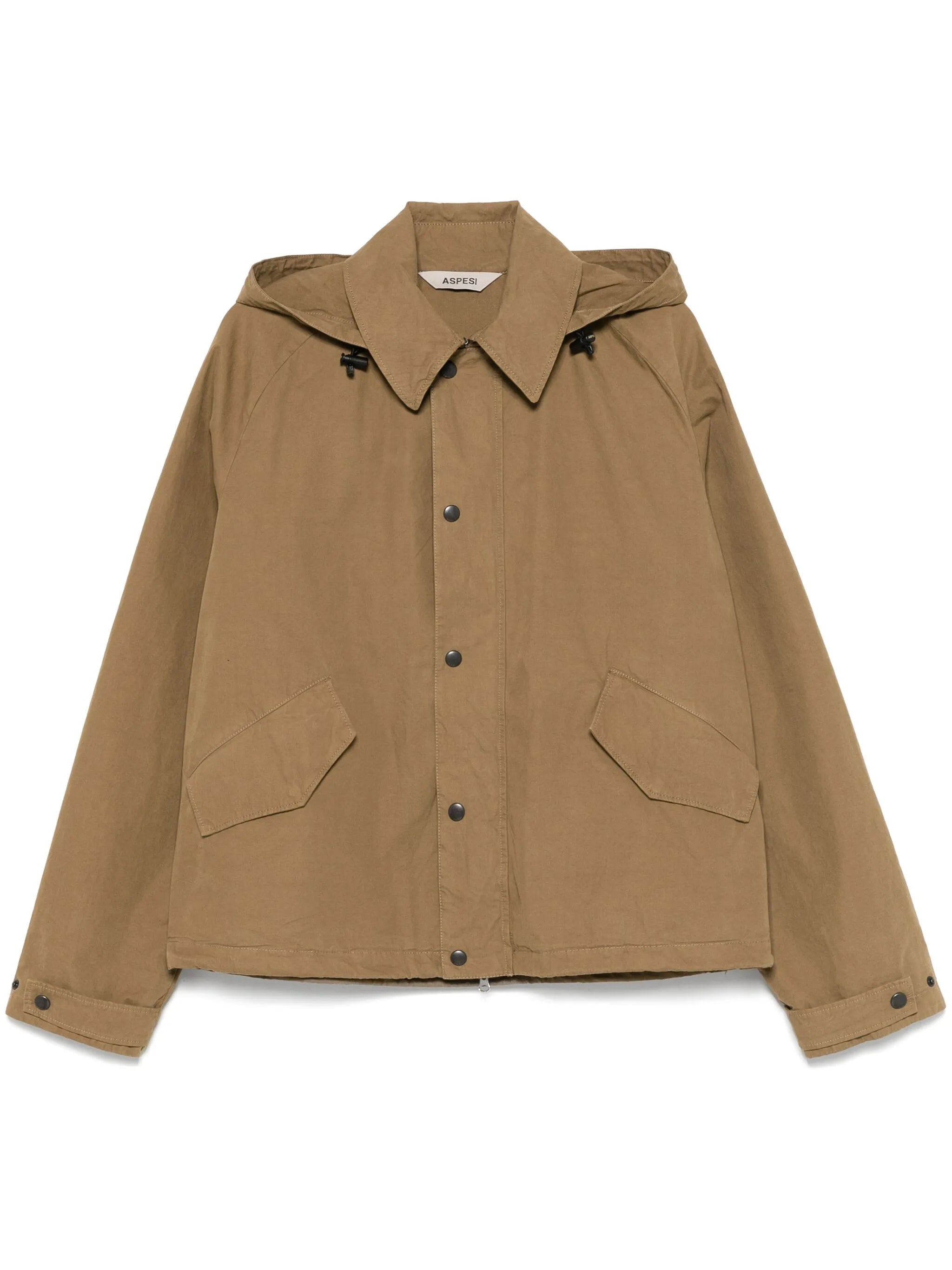 Aspesi Terra Cotton Wade Jacket In Terra