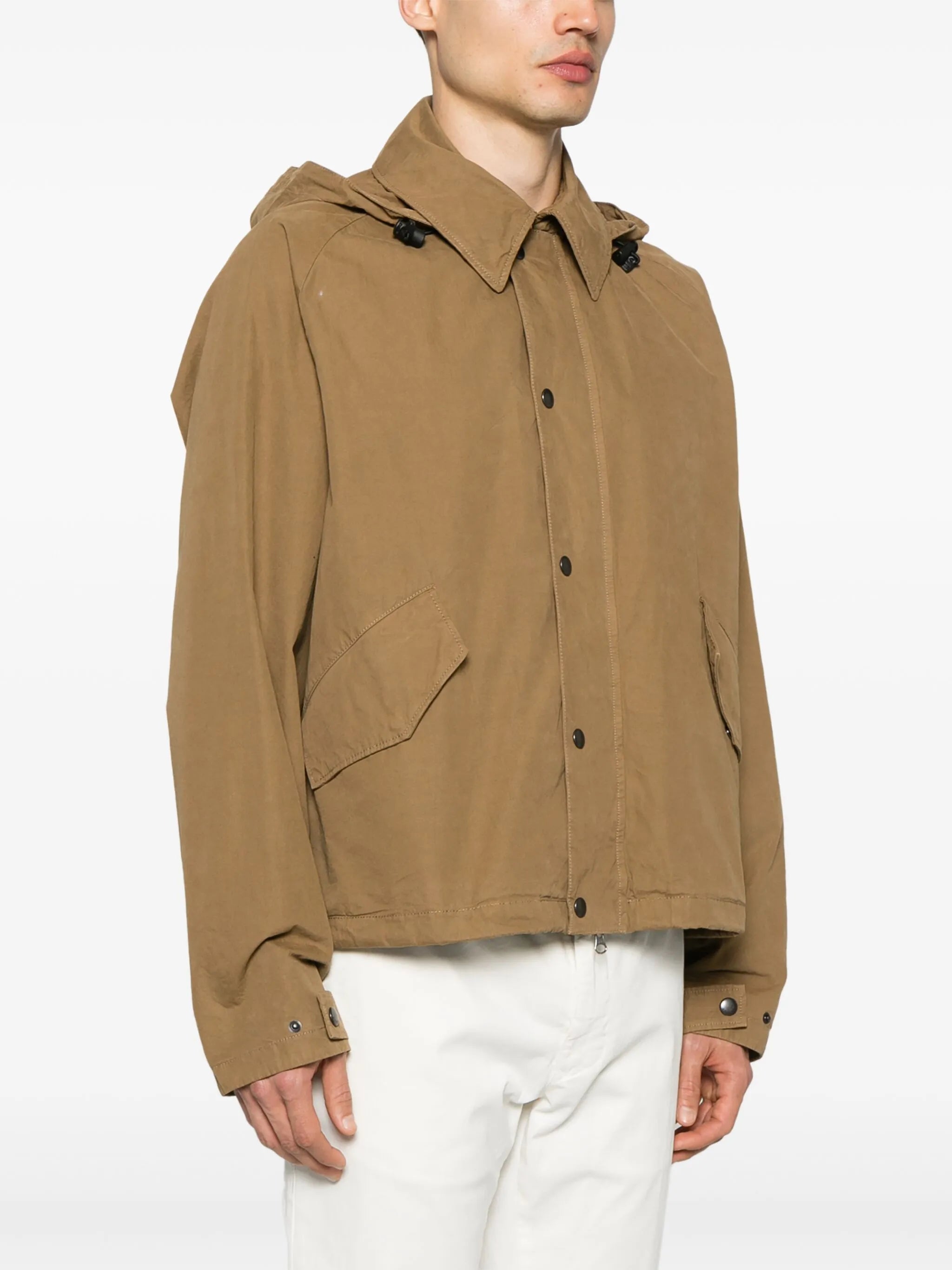 Aspesi Terra Cotton Wade Jacket In Terra