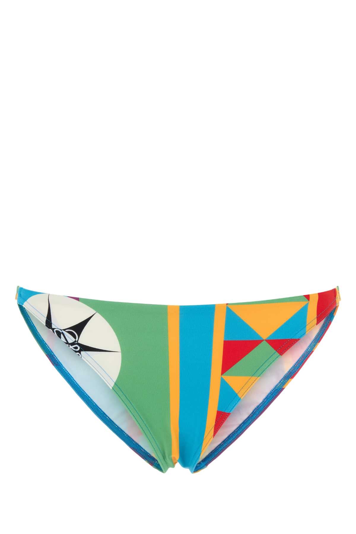 Printed Stretch Nylon Paula S Ibiza Bikini Bottom