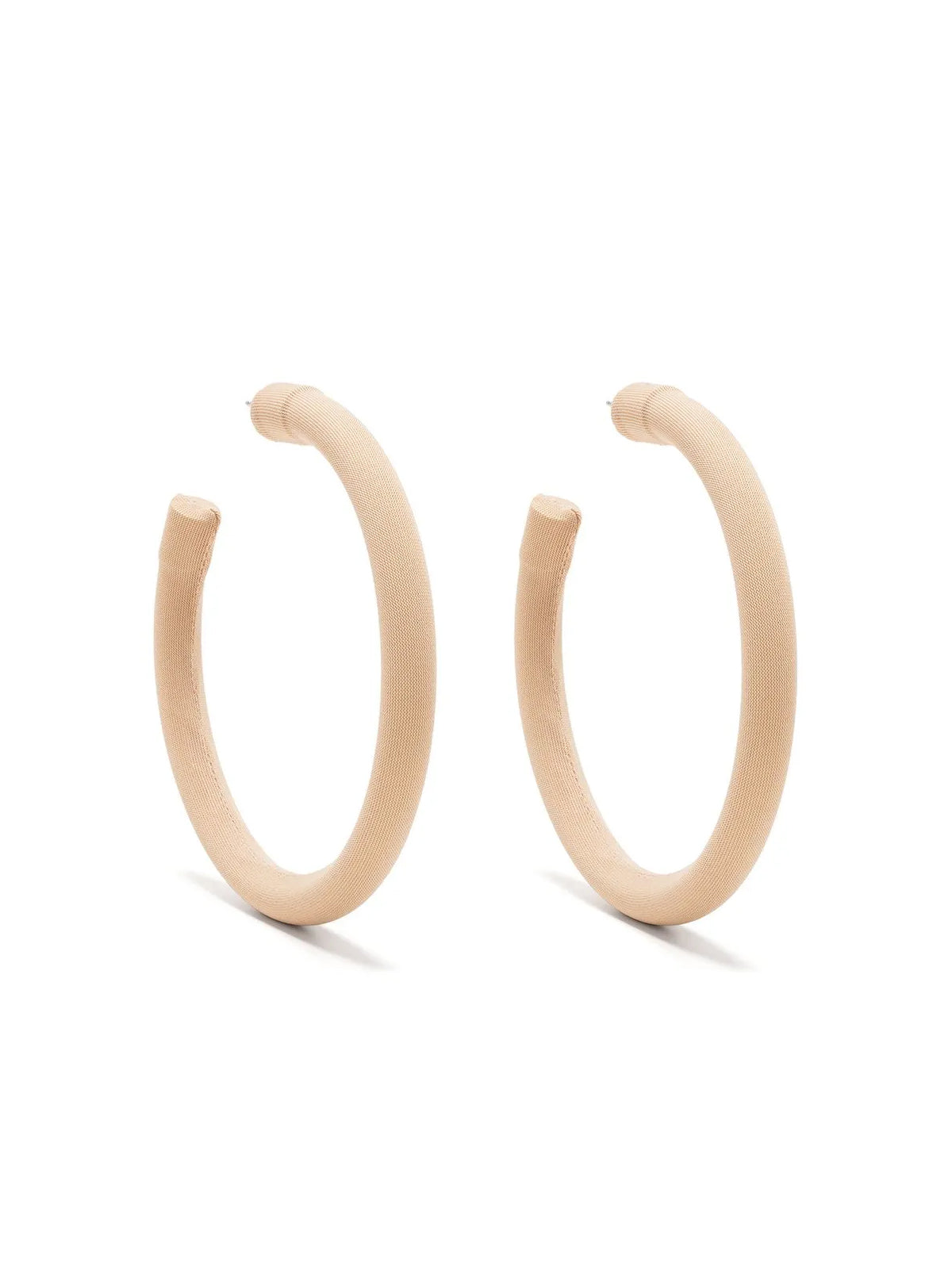 Mm6 Large Open Hoop Earrings