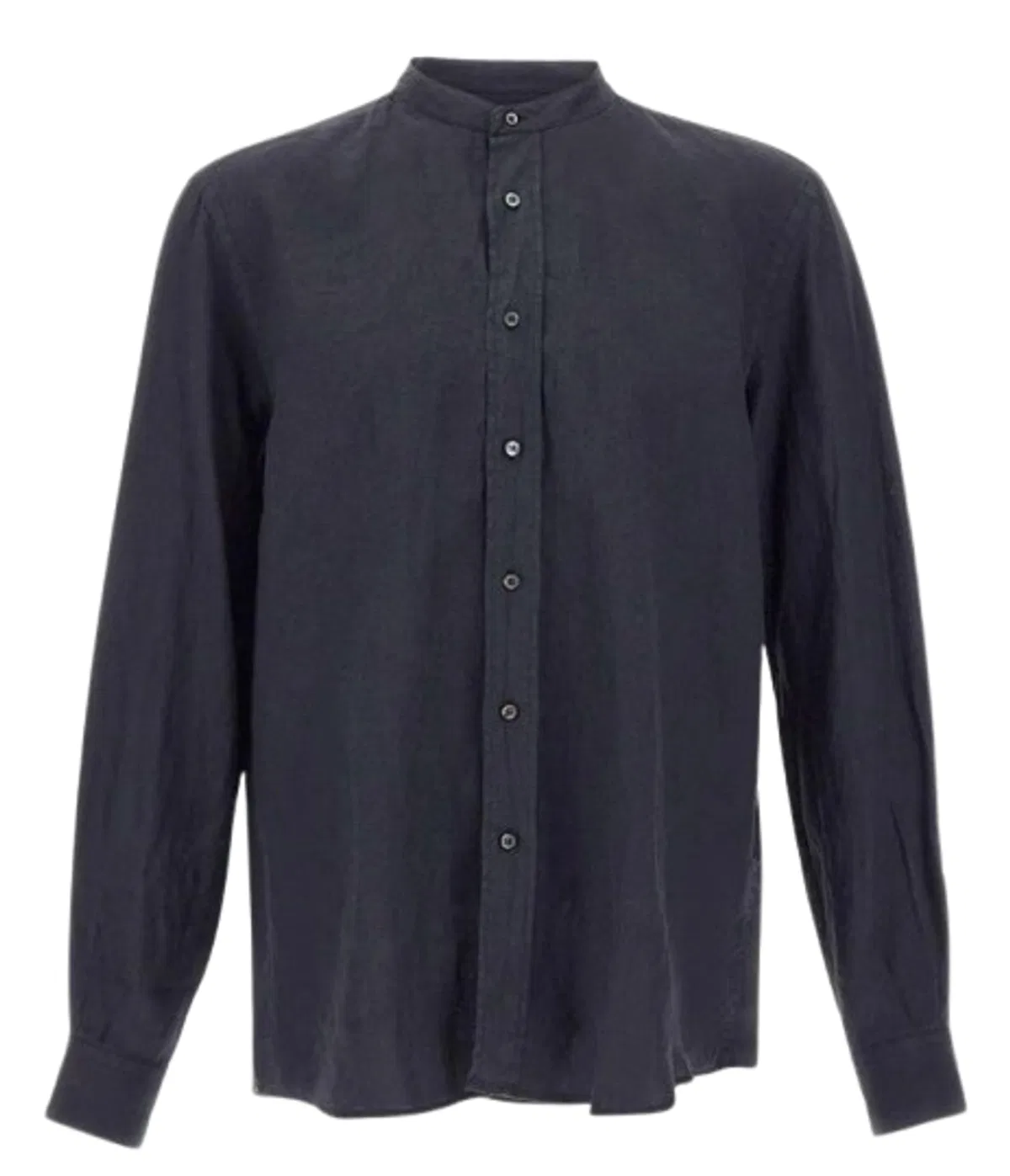 Blue Button Fastening Shirt
