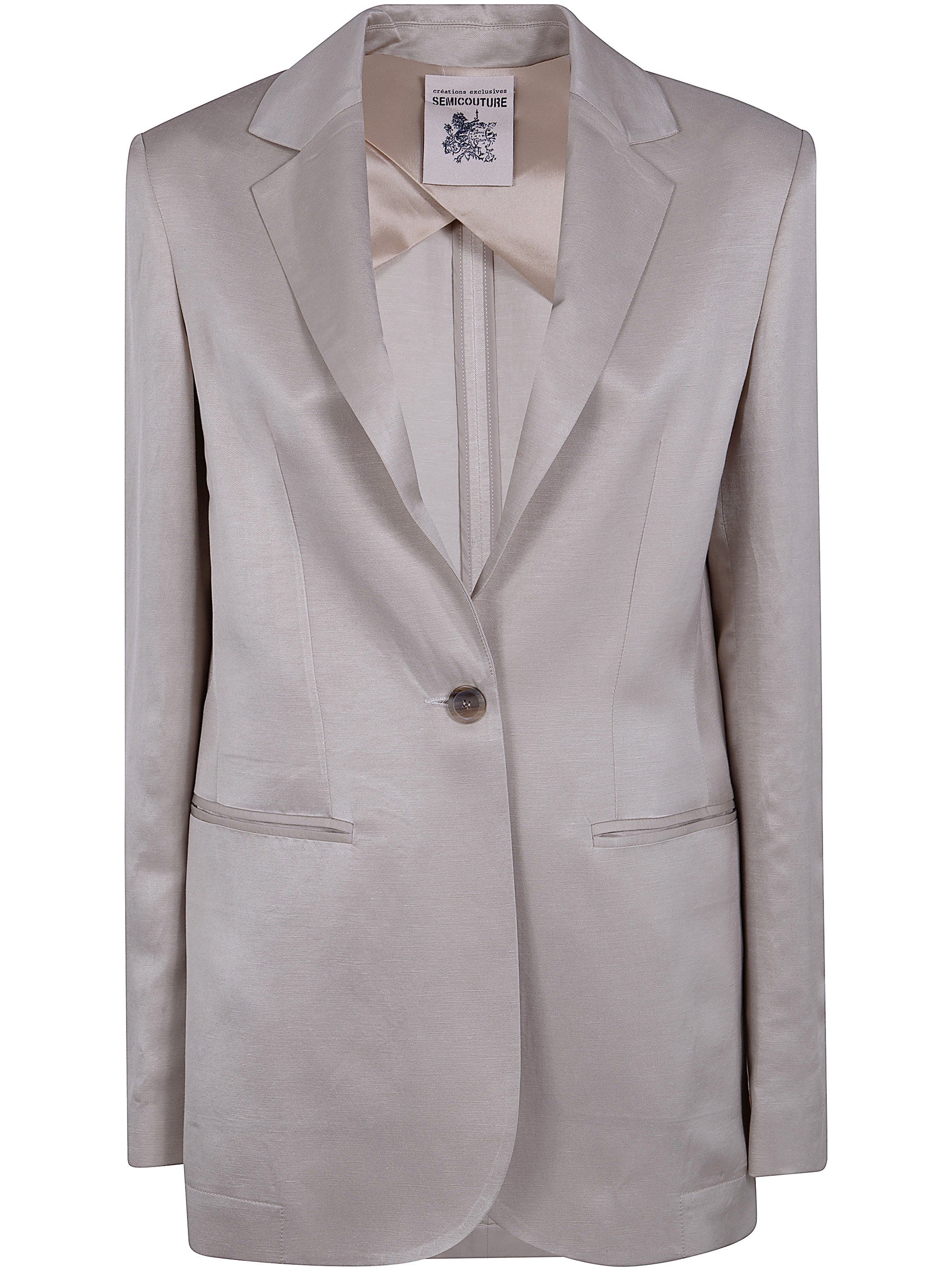 Linen Viscose Jacket