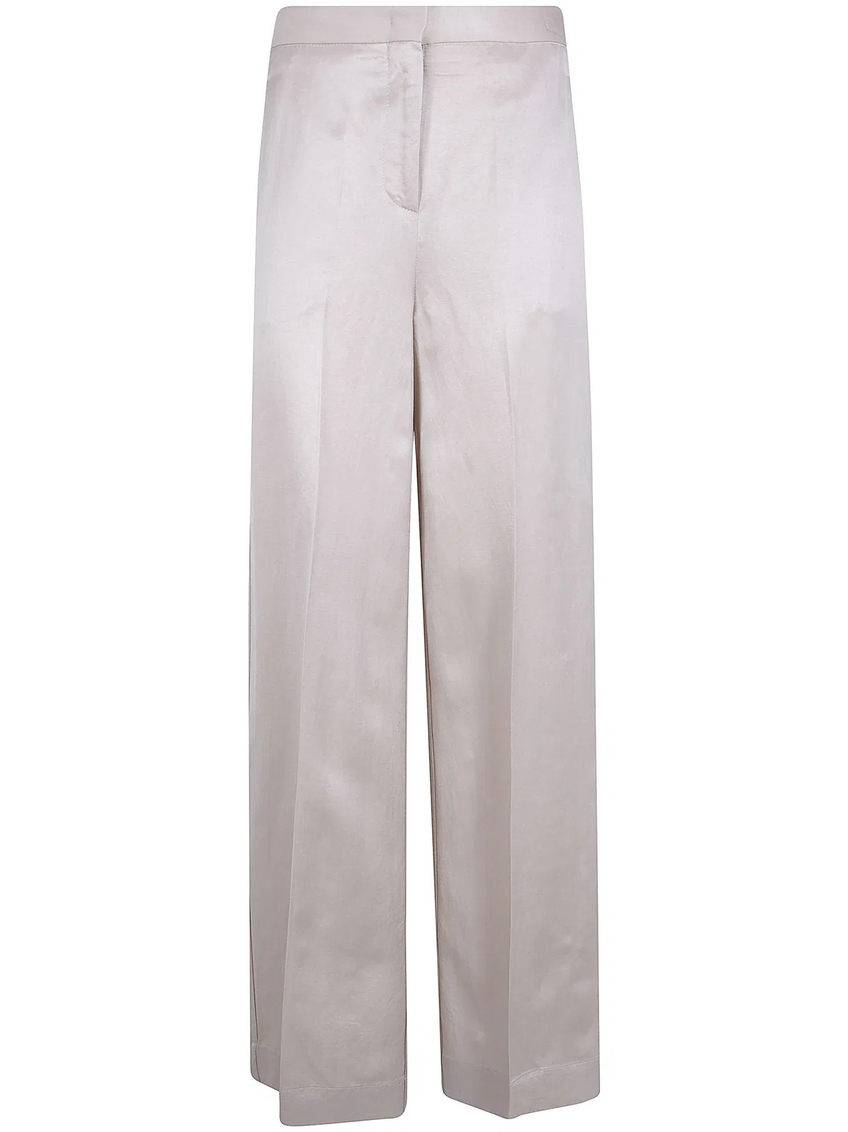 Linen Wide Leg Trousers