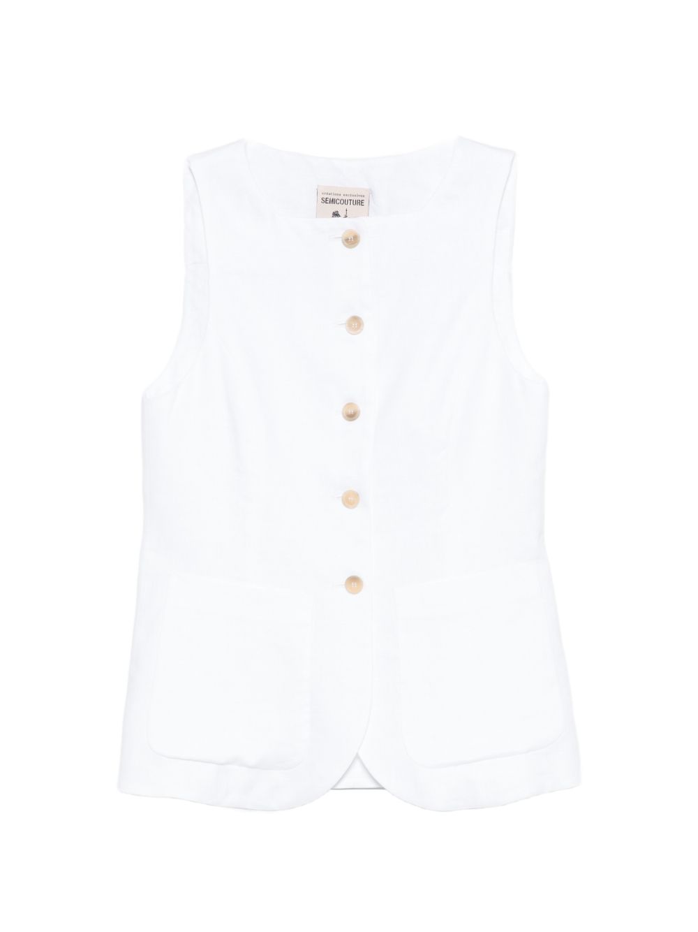 Glenna Linen Vest