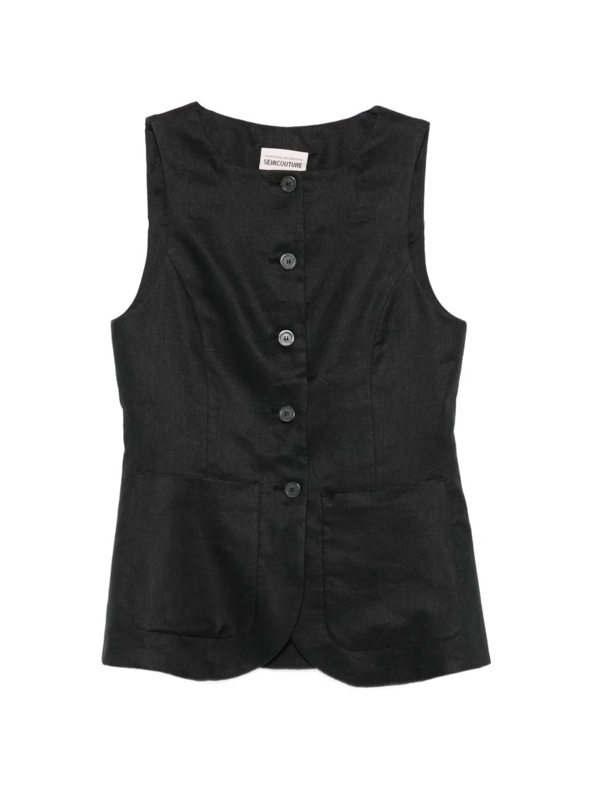 Glenna Linen Vest