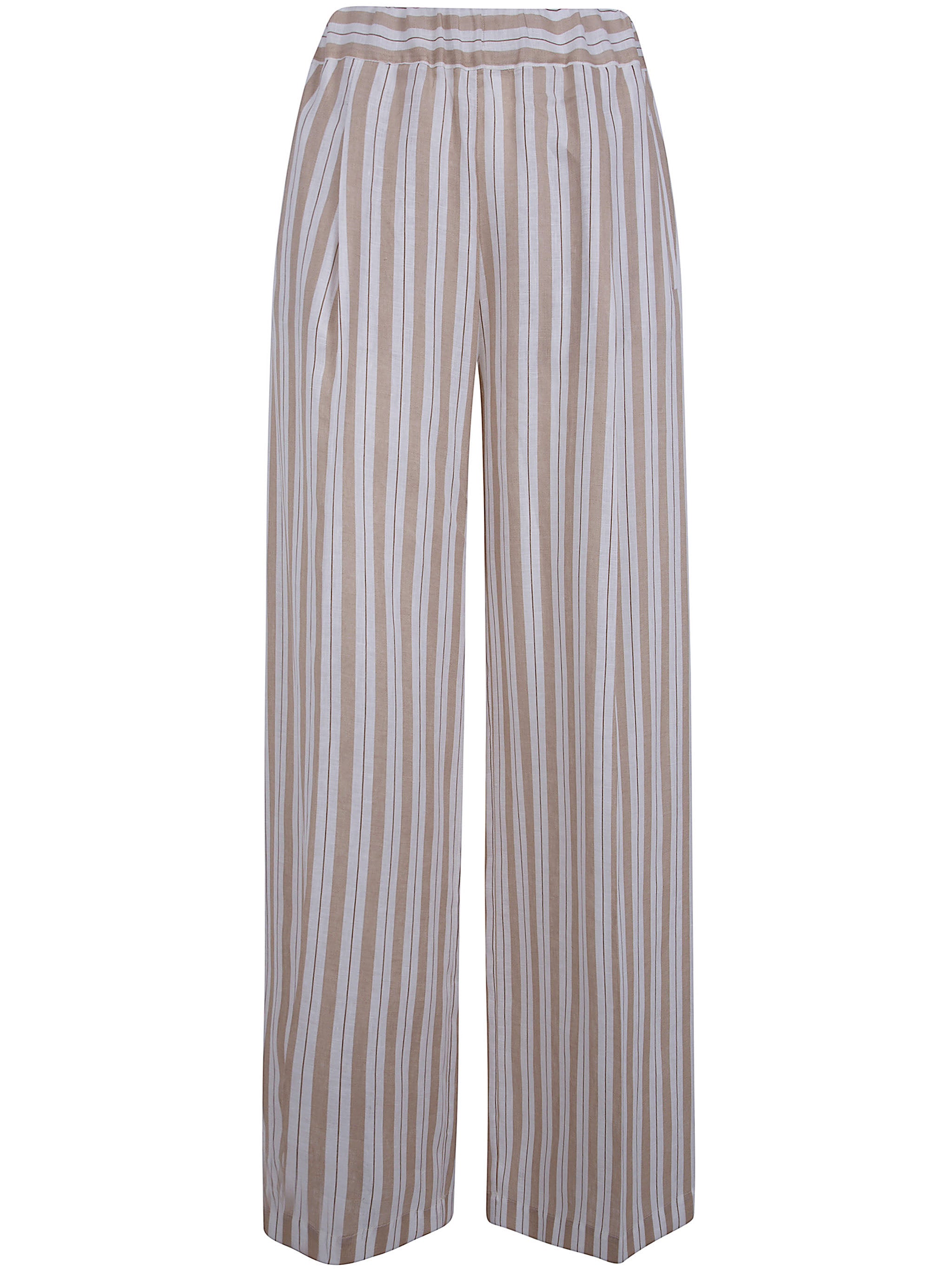 "Johnny" Elastic Linen Trousers