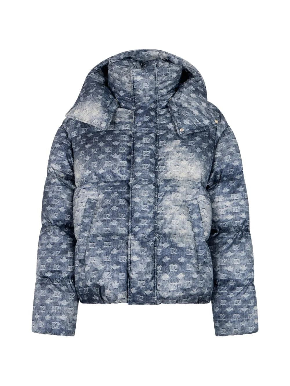 Monogrammed Down Jacket