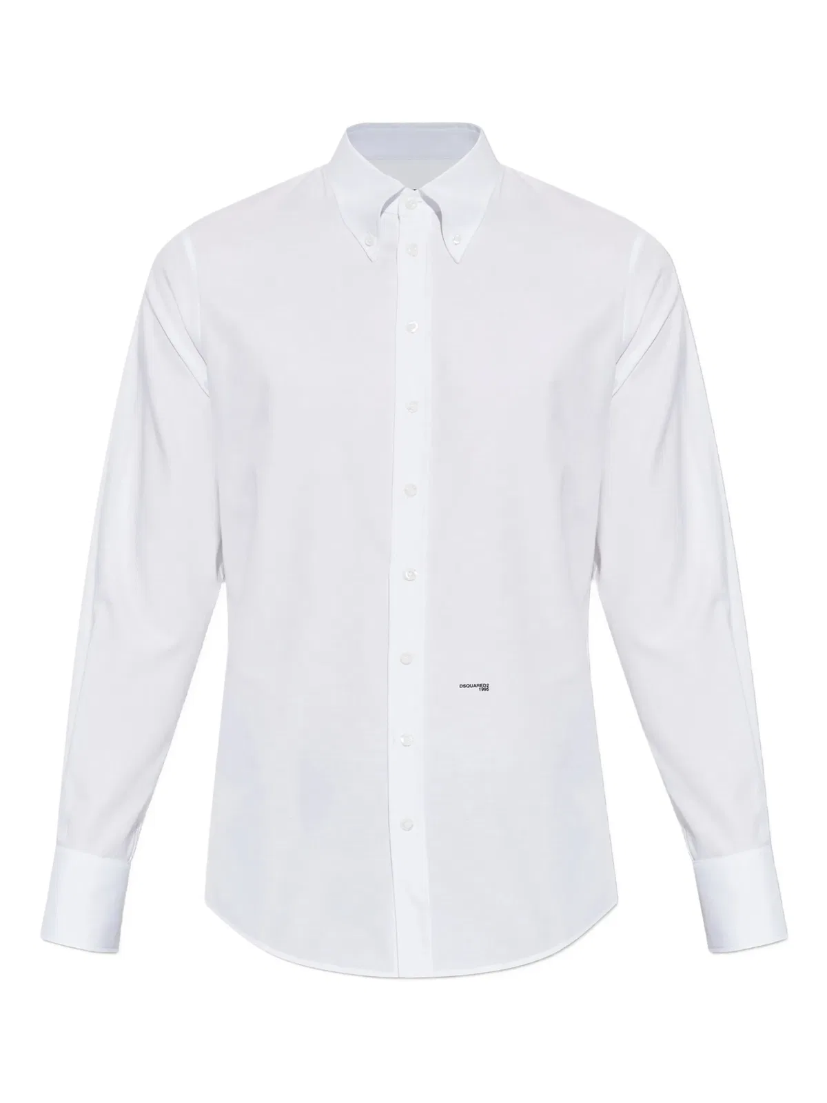 Dsquared2 Button-up White Cotton Shirt