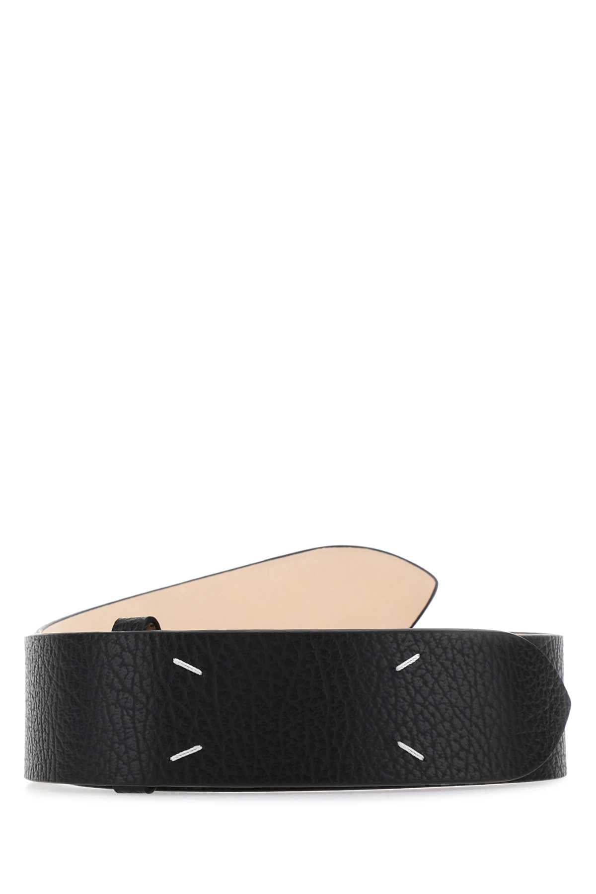 Black Leather Belt