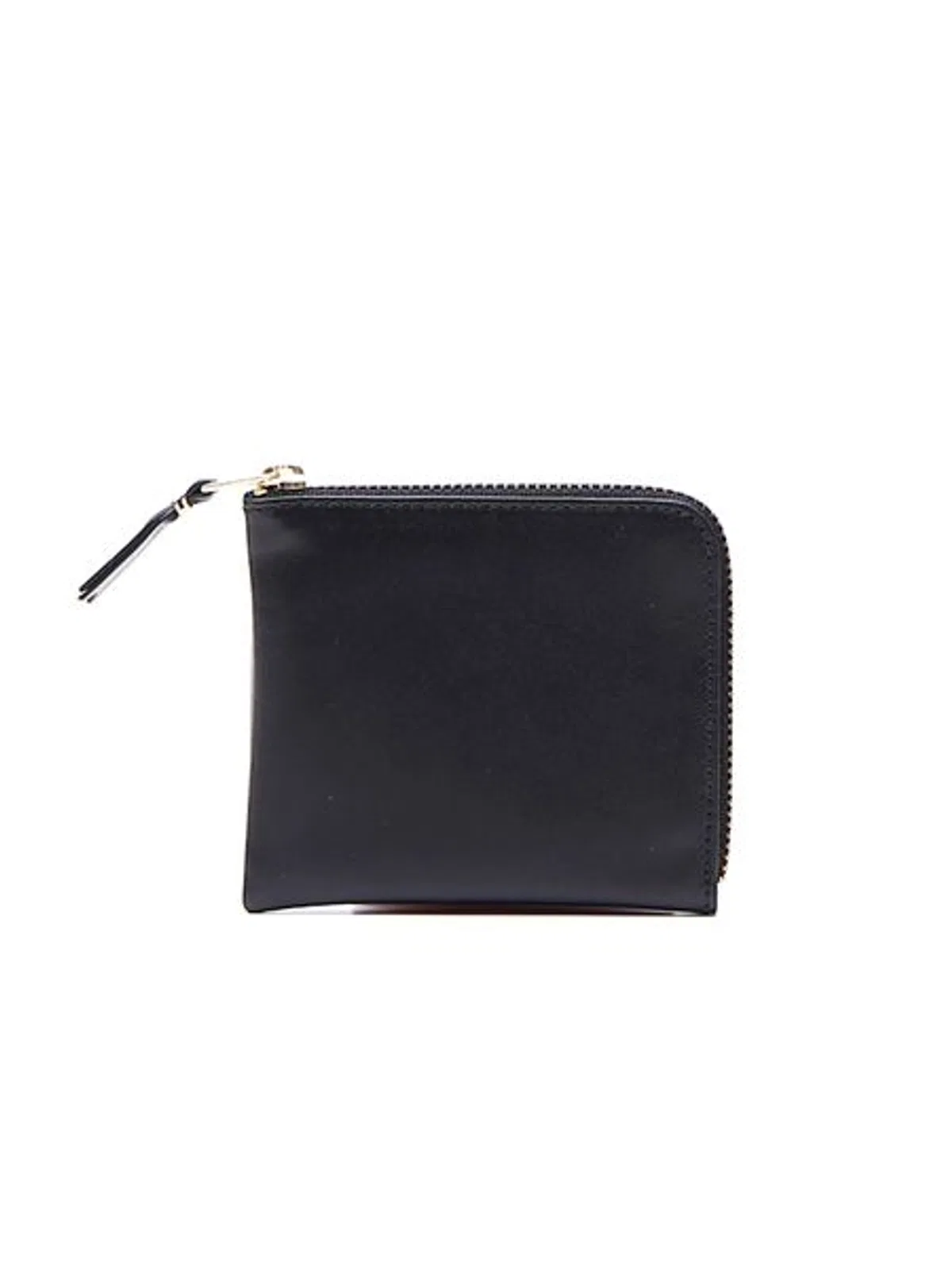 Comme Des Garçons Wallet Timeless Zipped Leather Wallet In Black