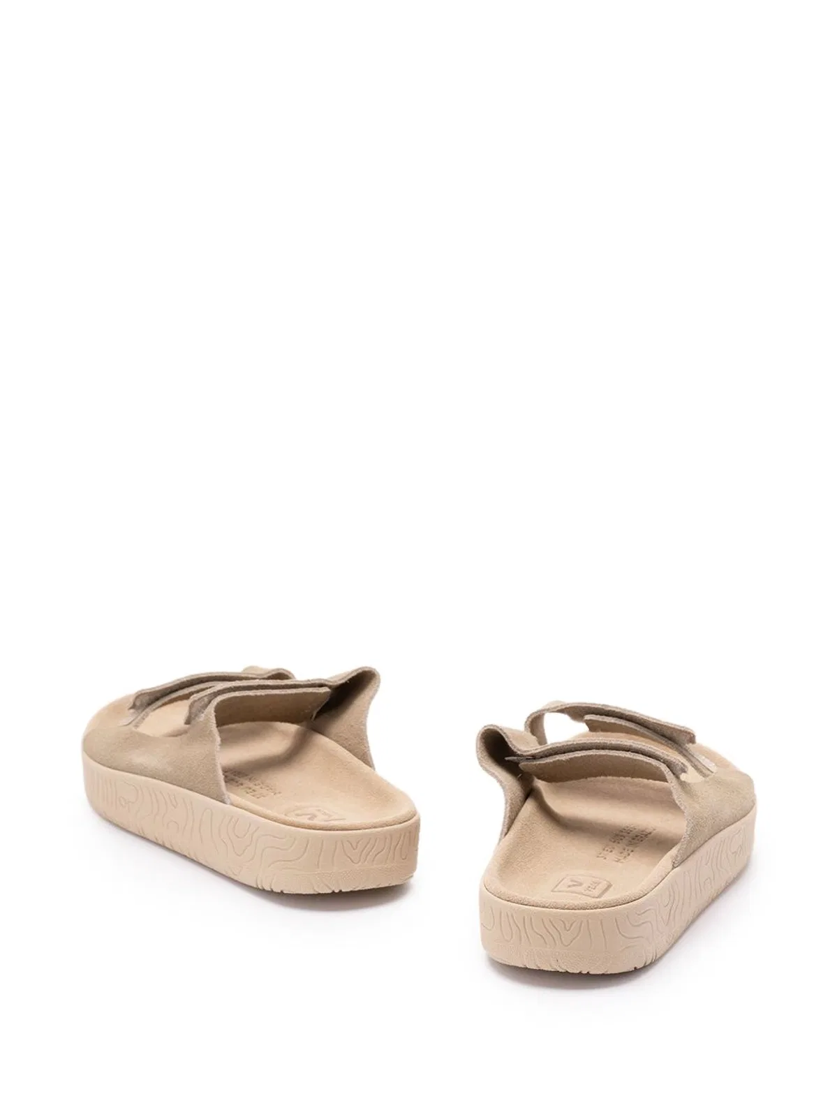 Veja Beige Chunky Platform Logo Sandals In Neutral