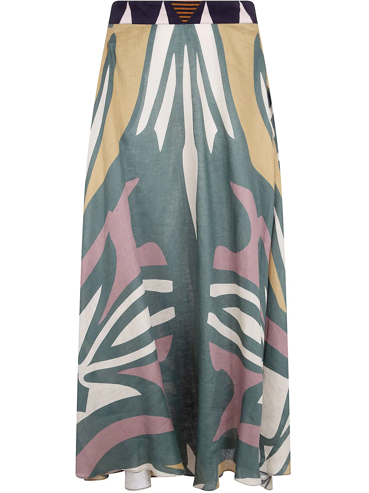 "Safi" Round Midi Skirt