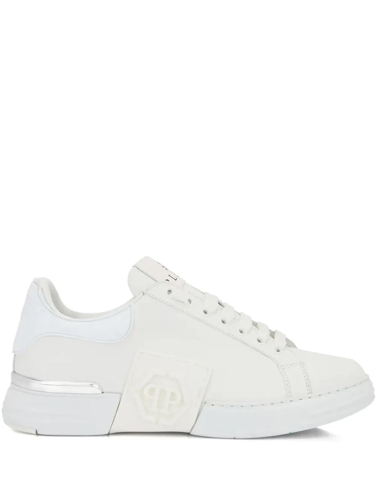 Phantom Kick$ Logo-Plaque Low-Top Sneakers