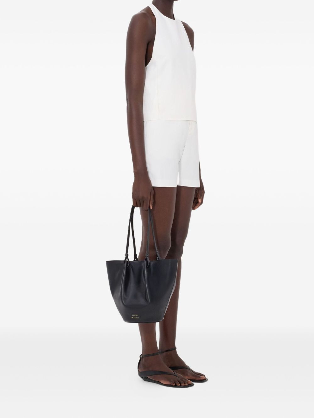 Top Sami Natural Neck-Hip Back View
